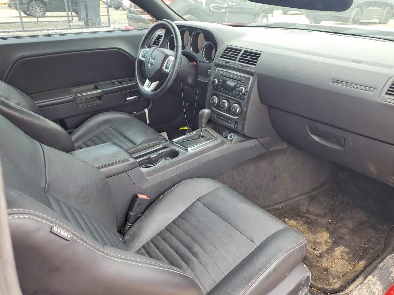 2011 Dodge Challenger R Красный vin: 2B3CJ5DT3BH533911