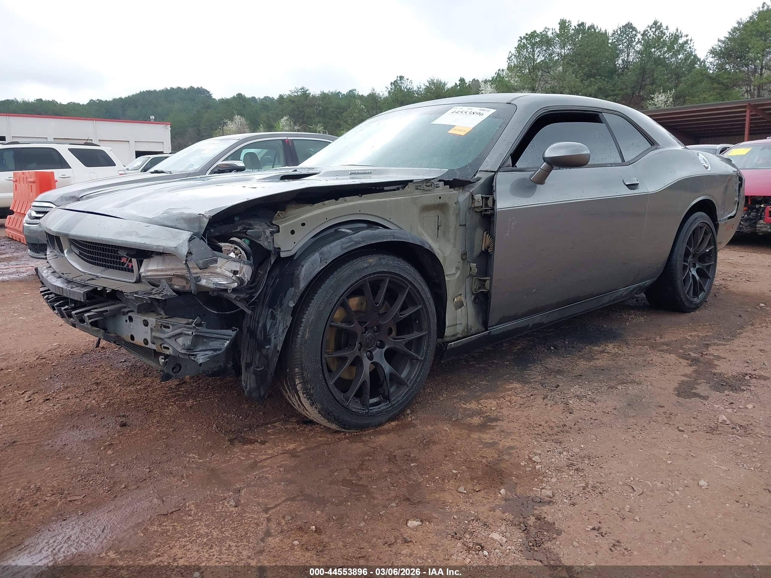 2011 Dodge Challenger R/t Серый vin: 2B3CJ5DT3BH541653