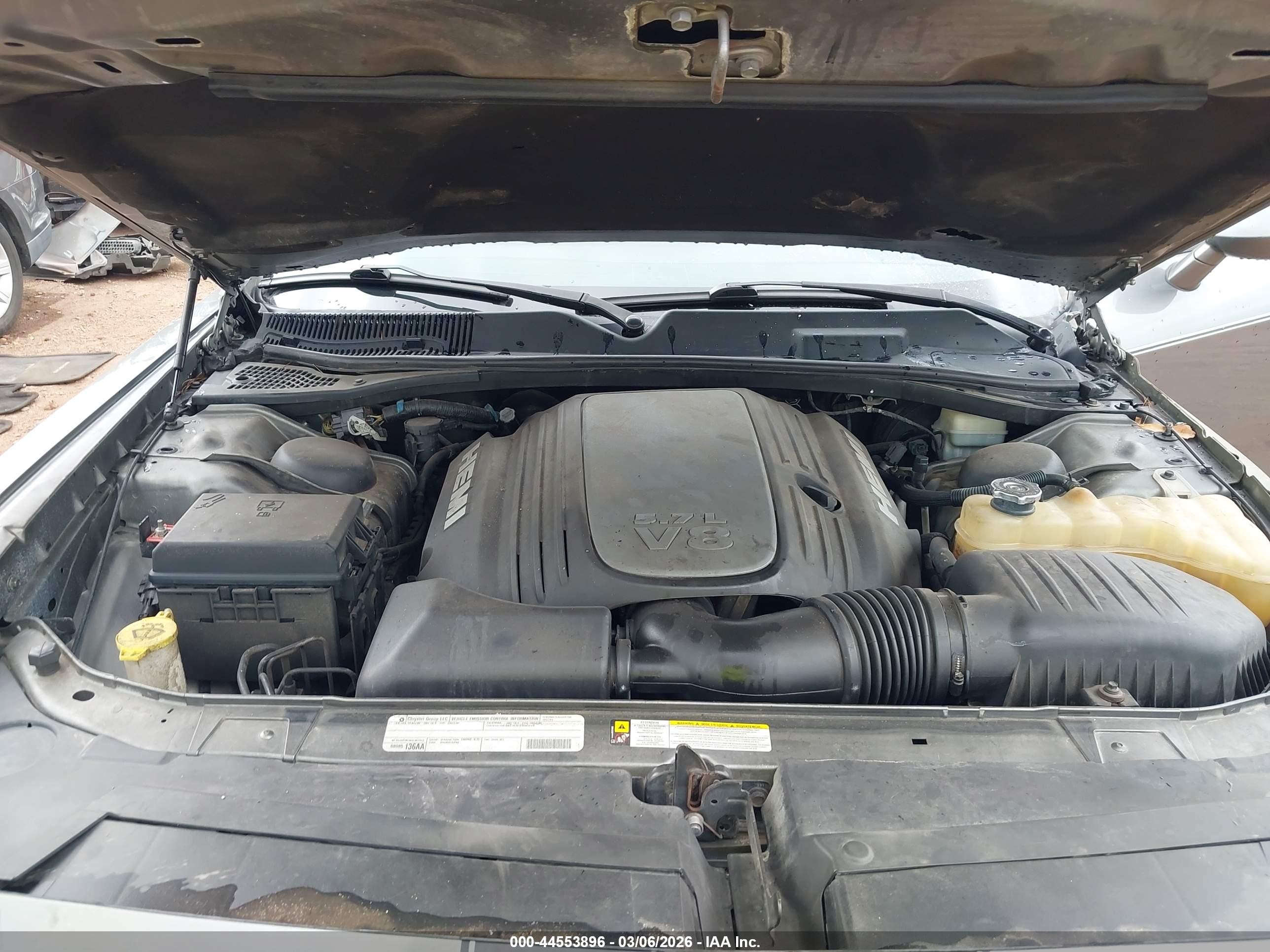 2011 Dodge Challenger R/t Серый vin: 2B3CJ5DT3BH541653