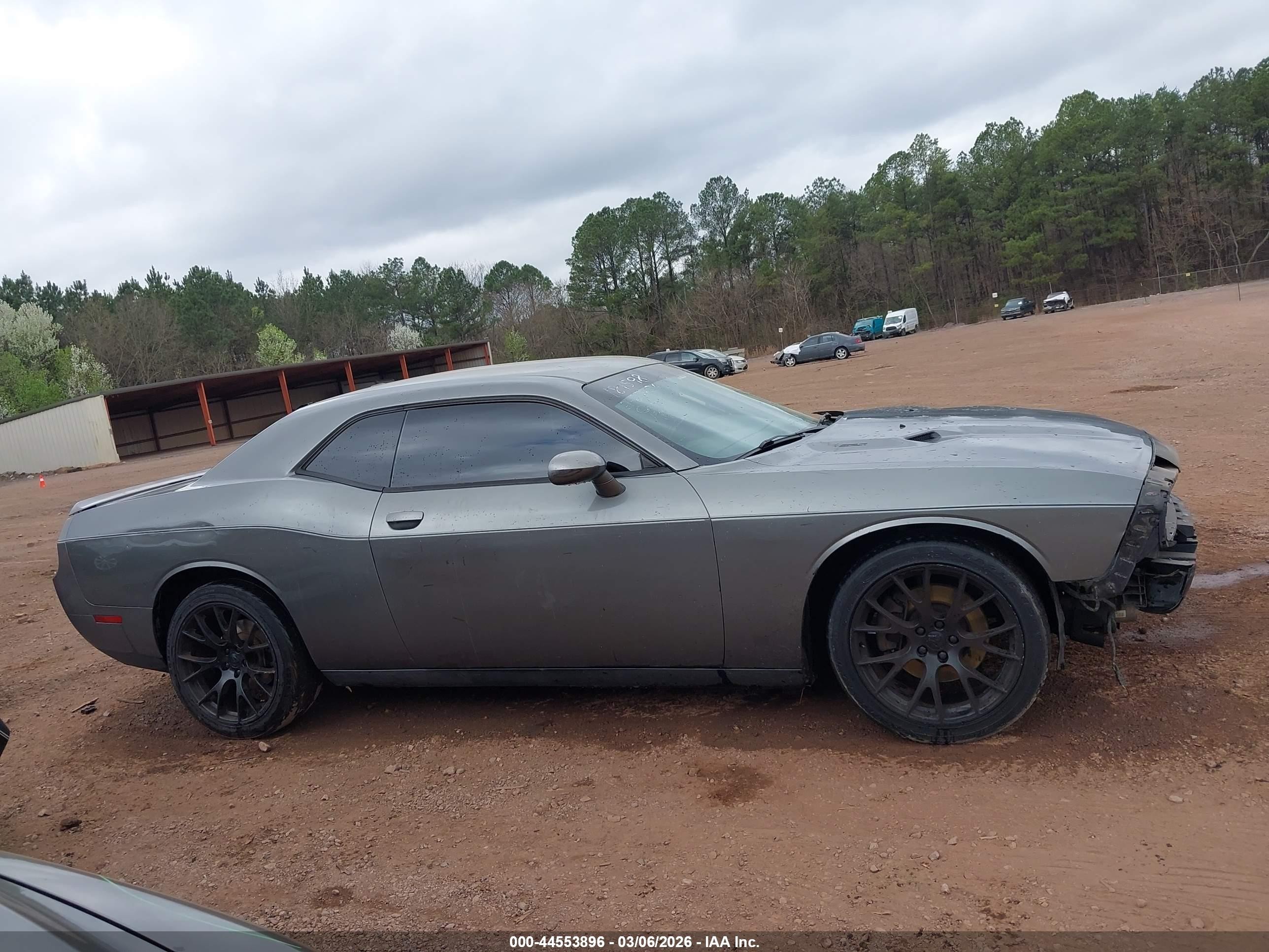 2011 Dodge Challenger R/t Серый vin: 2B3CJ5DT3BH541653