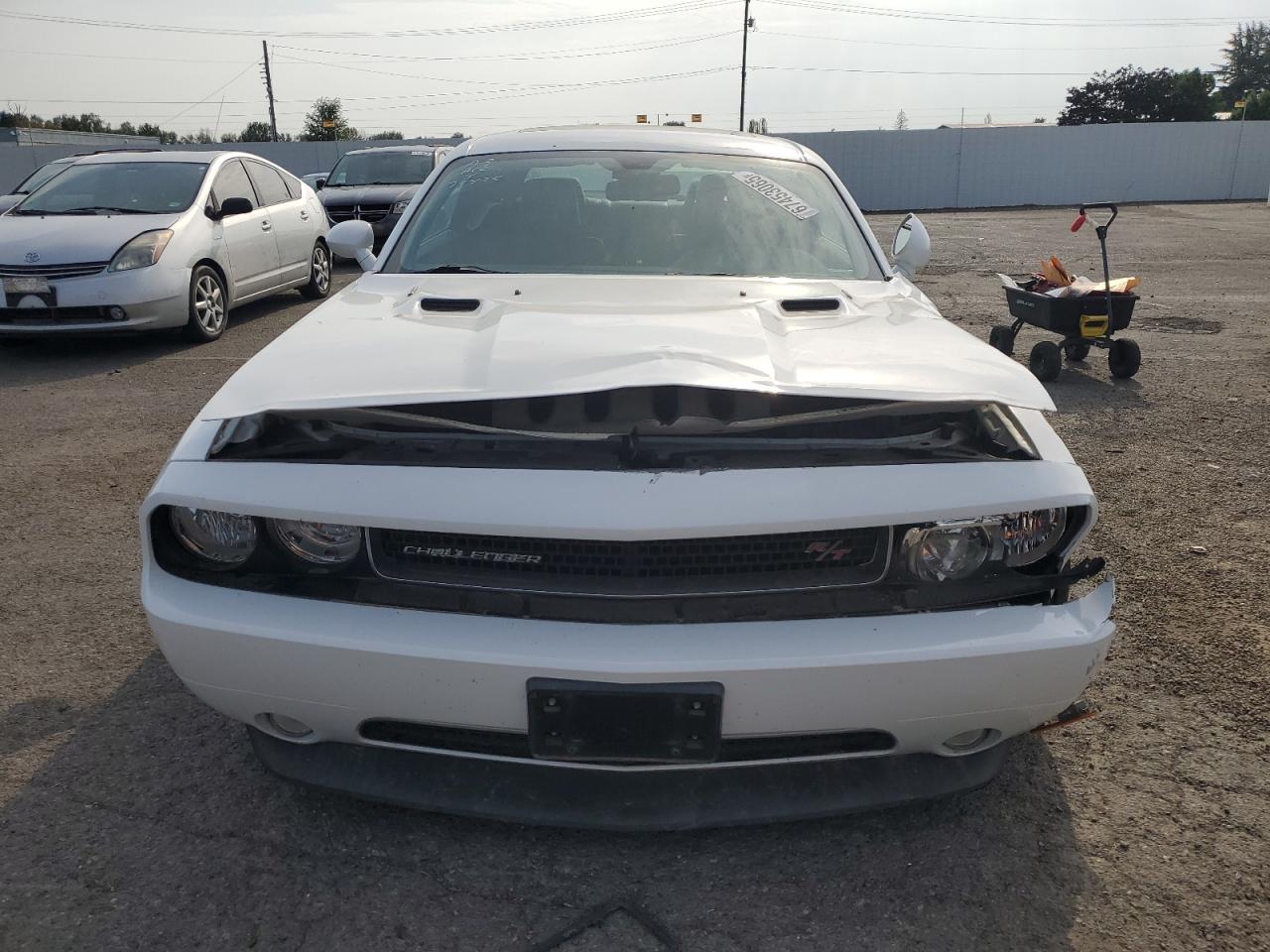 2011 Dodge Challenger White vin: 2B3CJ5DT3BH603181