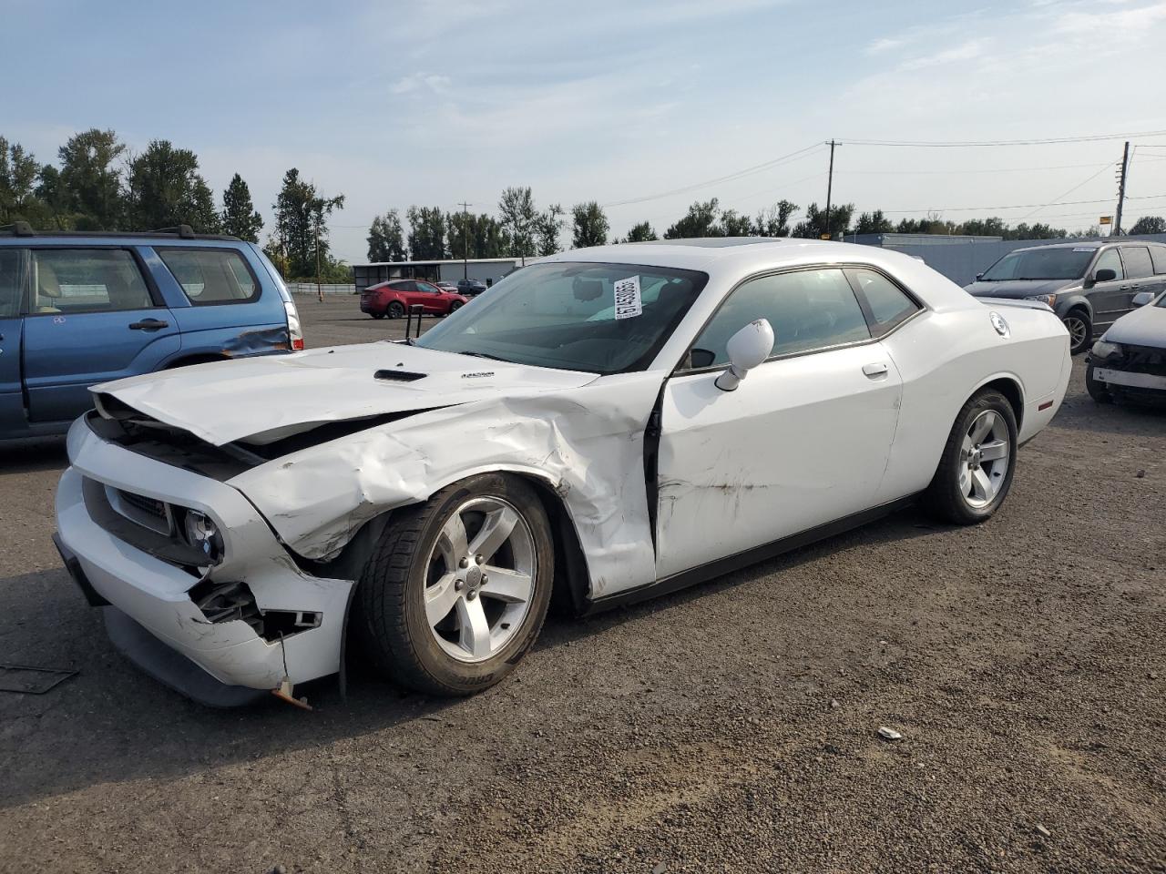 2011 Dodge Challenger White vin: 2B3CJ5DT3BH603181