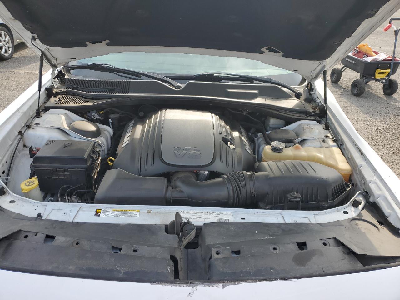2011 Dodge Challenger White vin: 2B3CJ5DT3BH603181