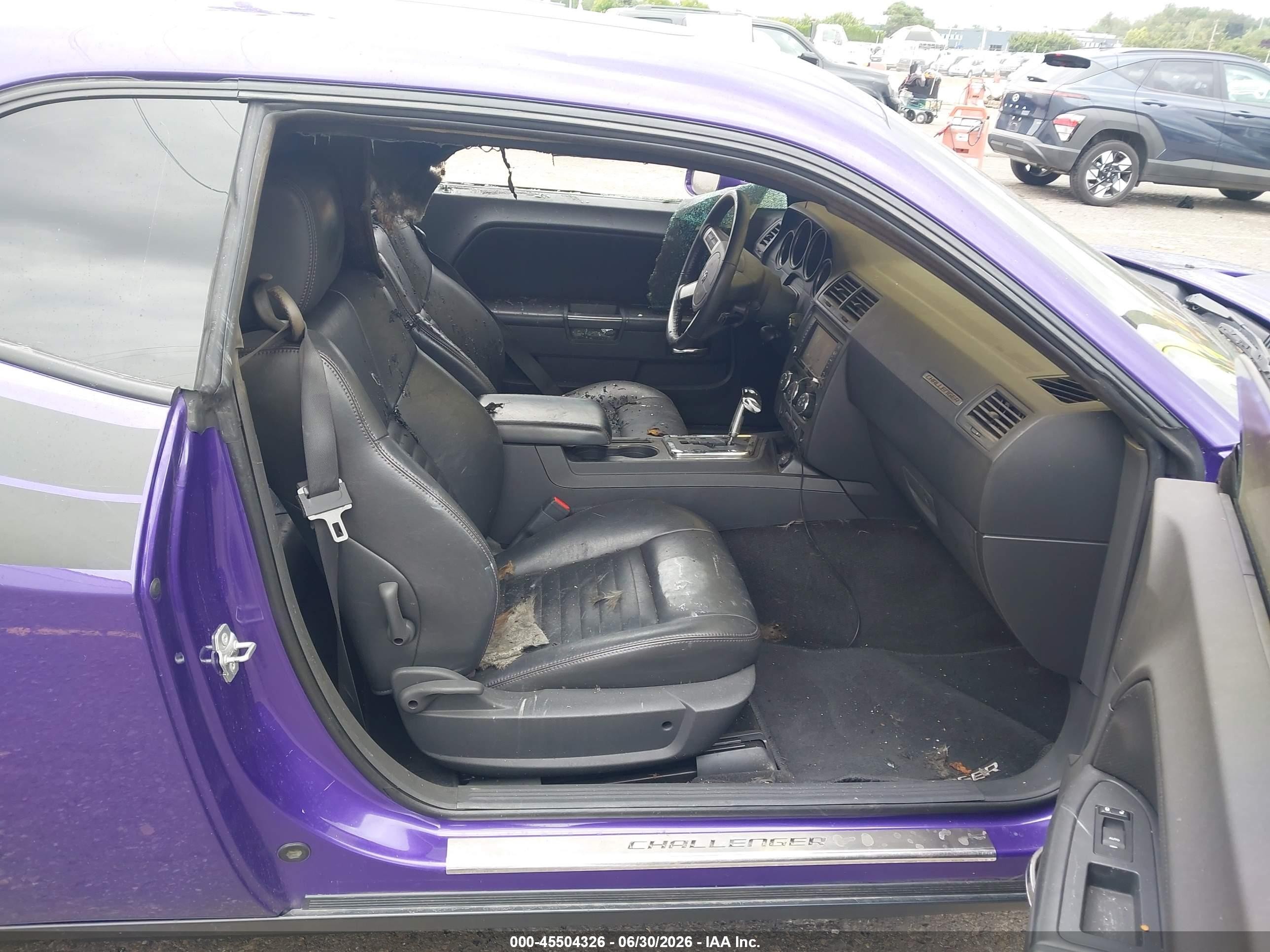 2010 Dodge Challenger R/t Classic Purple vin: 2B3CJ5DT4AH190525