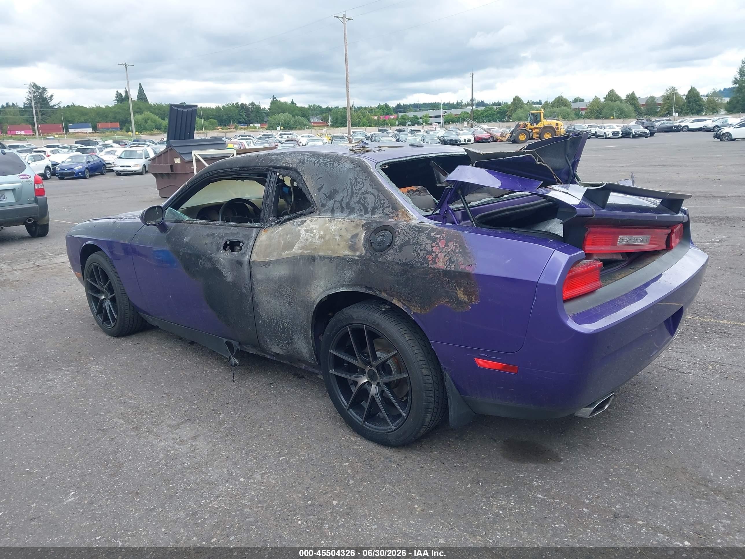 2010 Dodge Challenger R/t Classic Purple vin: 2B3CJ5DT4AH190525