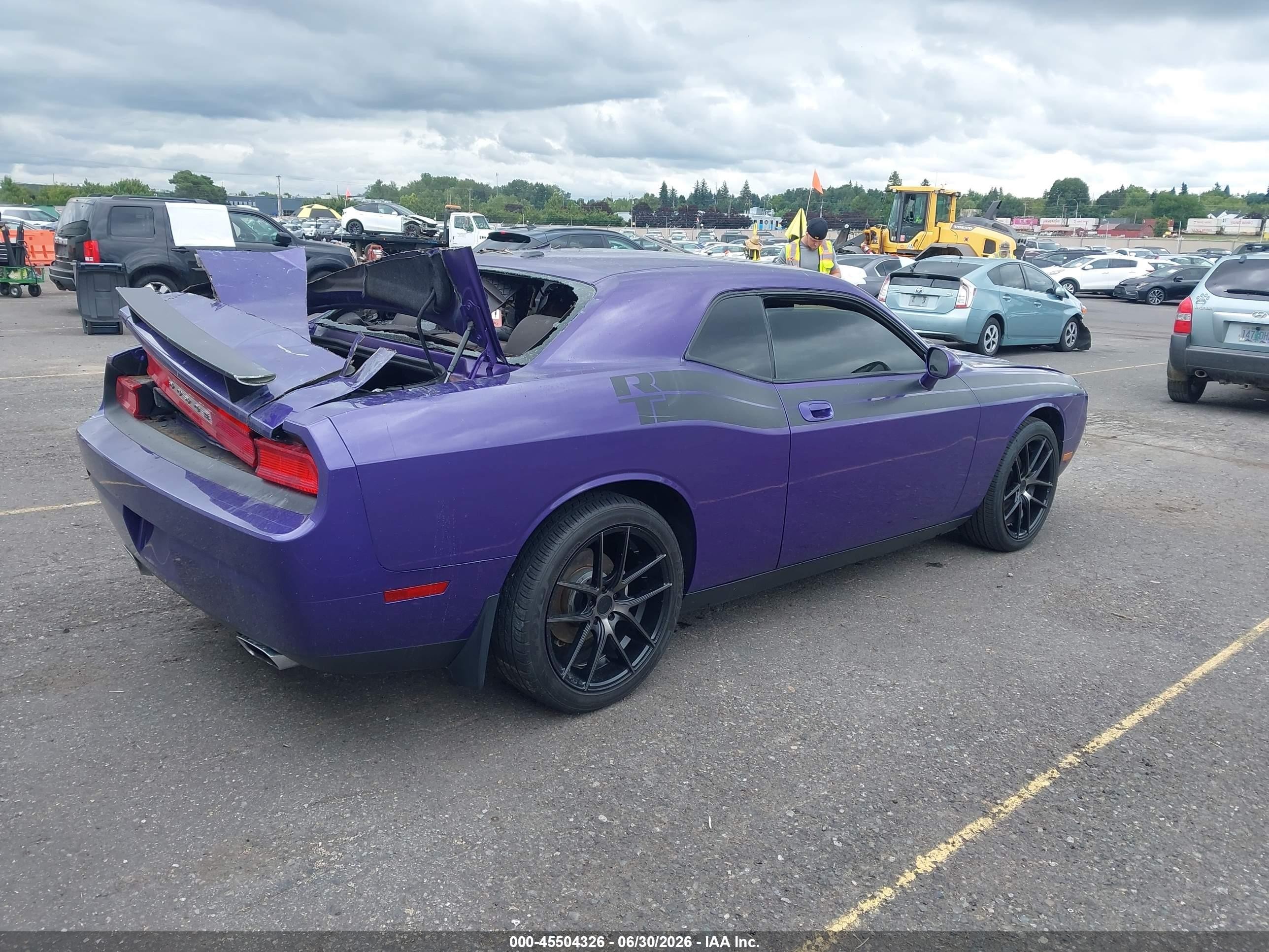 2010 Dodge Challenger R/t Classic Purple vin: 2B3CJ5DT4AH190525