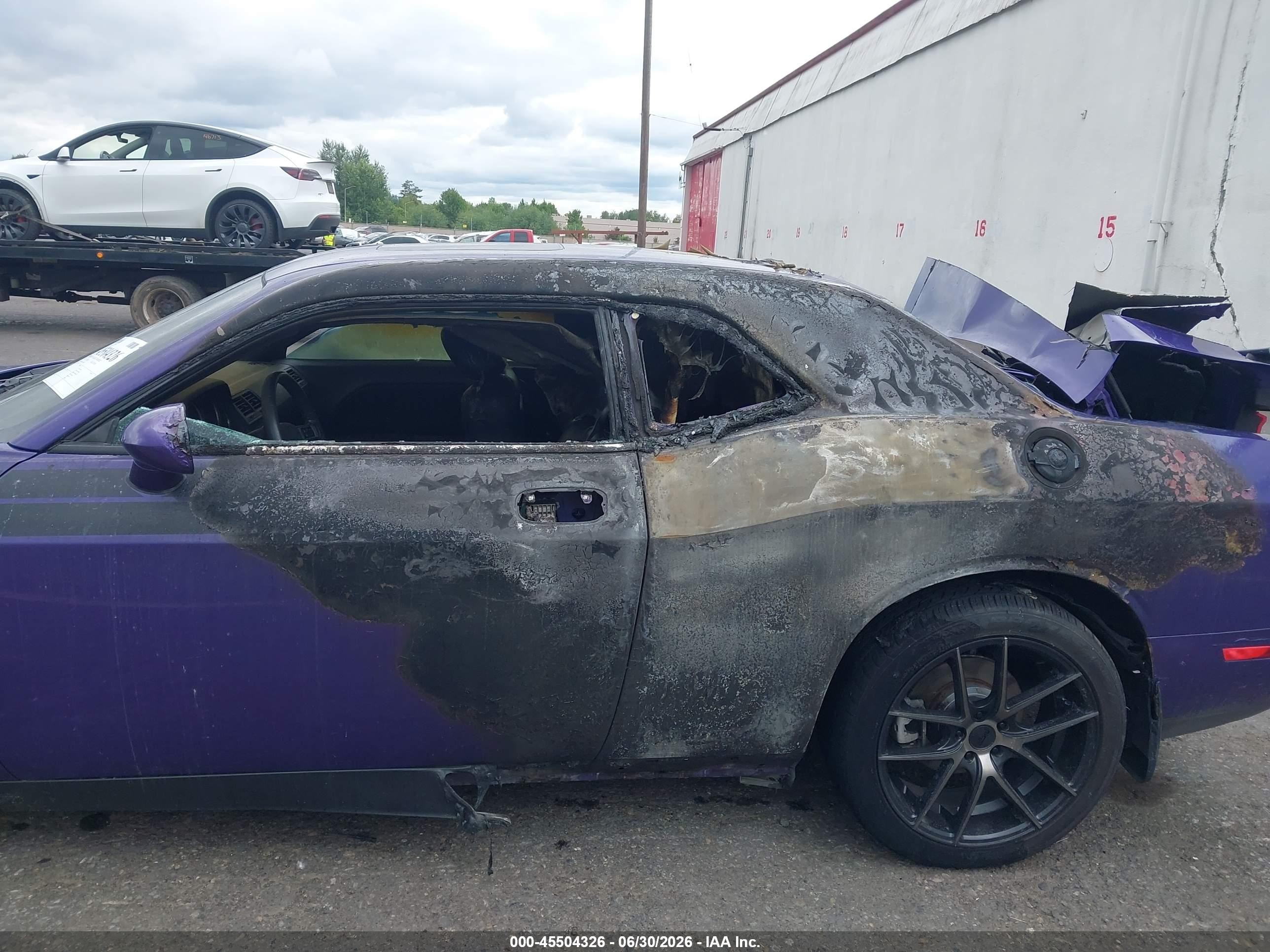 2010 Dodge Challenger R/t Classic Purple vin: 2B3CJ5DT4AH190525