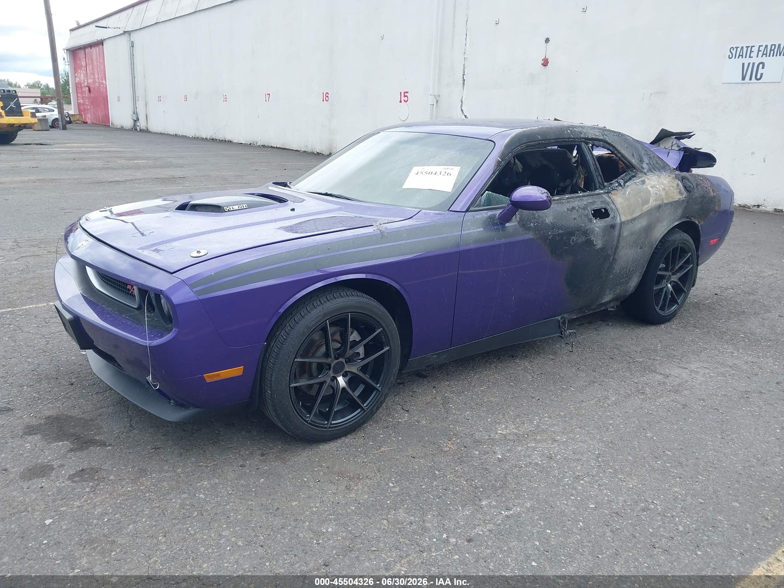 2010 Dodge Challenger R/t Classic Purple vin: 2B3CJ5DT4AH190525