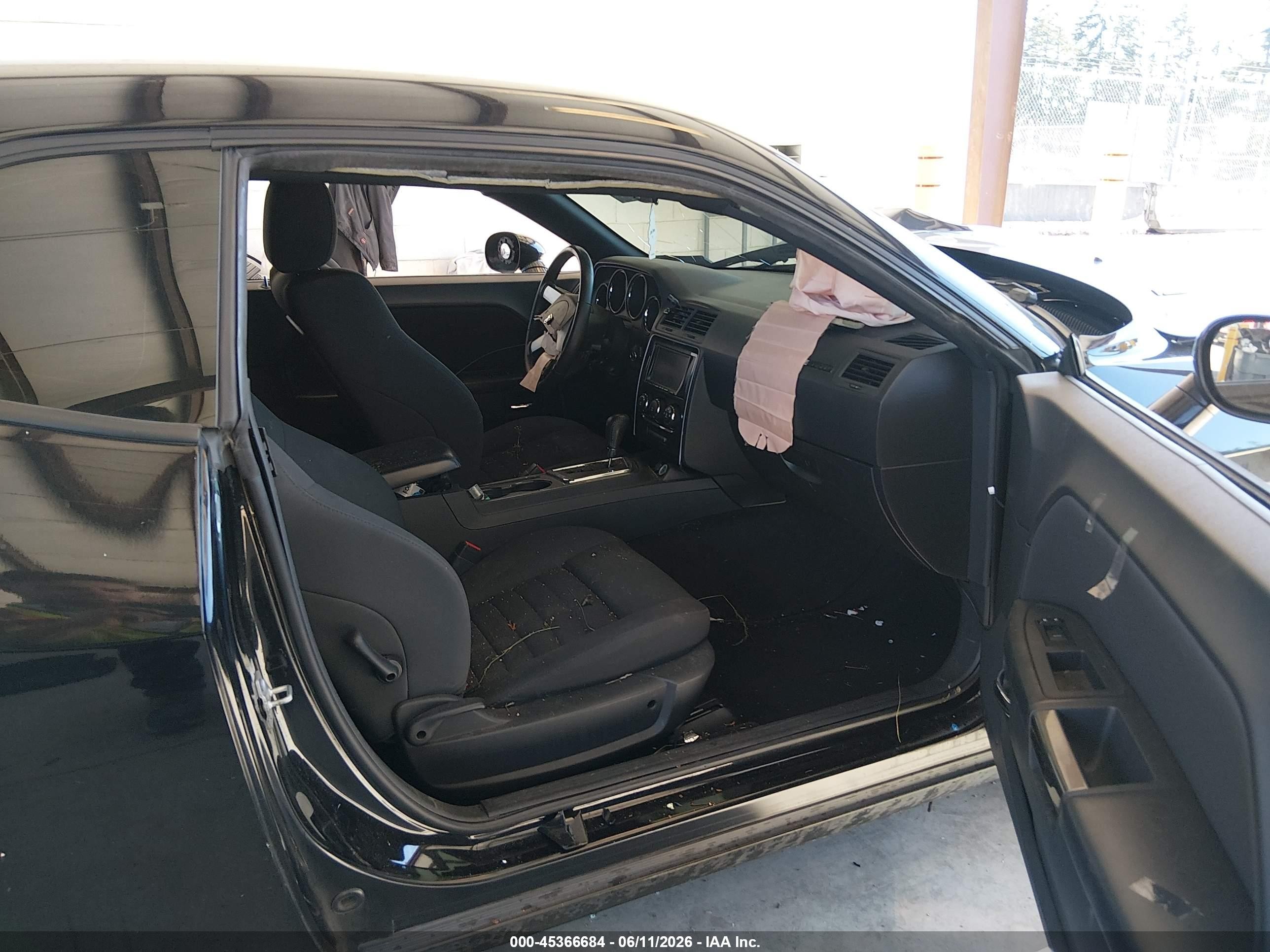 2010 Dodge Challenger R/t Black vin: 2B3CJ5DT4AH199497