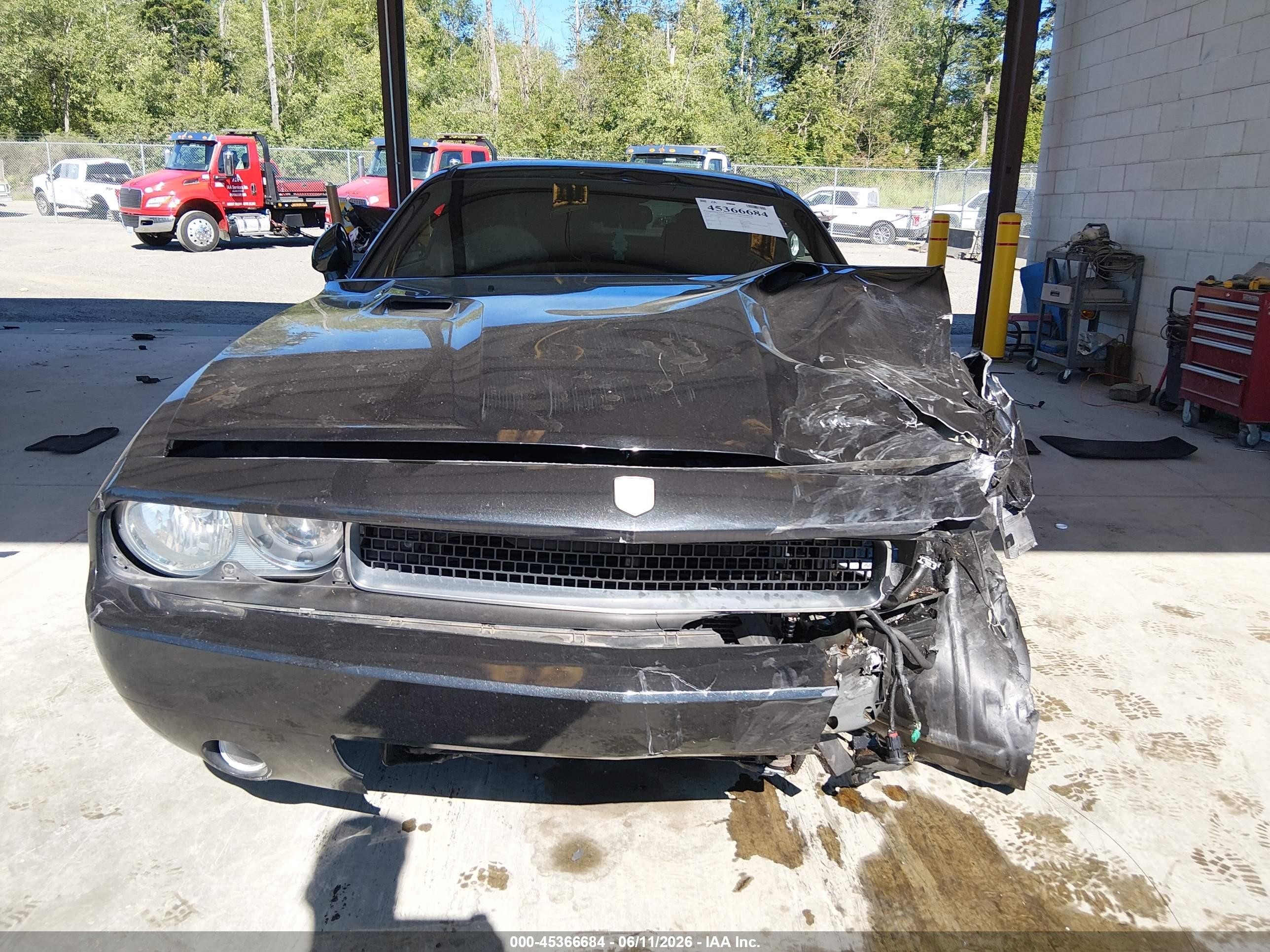 2010 Dodge Challenger R/t Black vin: 2B3CJ5DT4AH199497