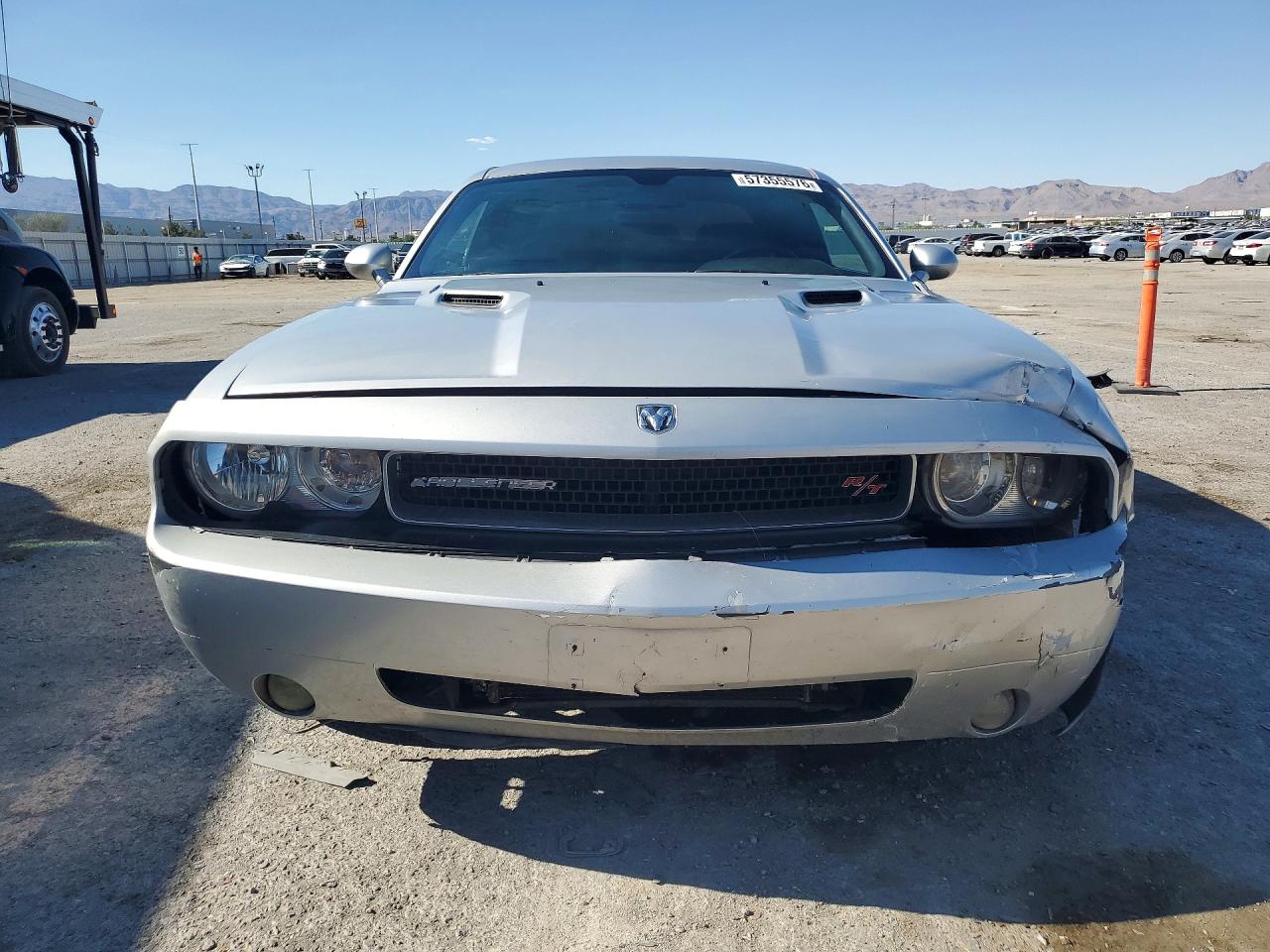2010 Dodge Challenger R/t Silver vin: 2B3CJ5DT4AH313448