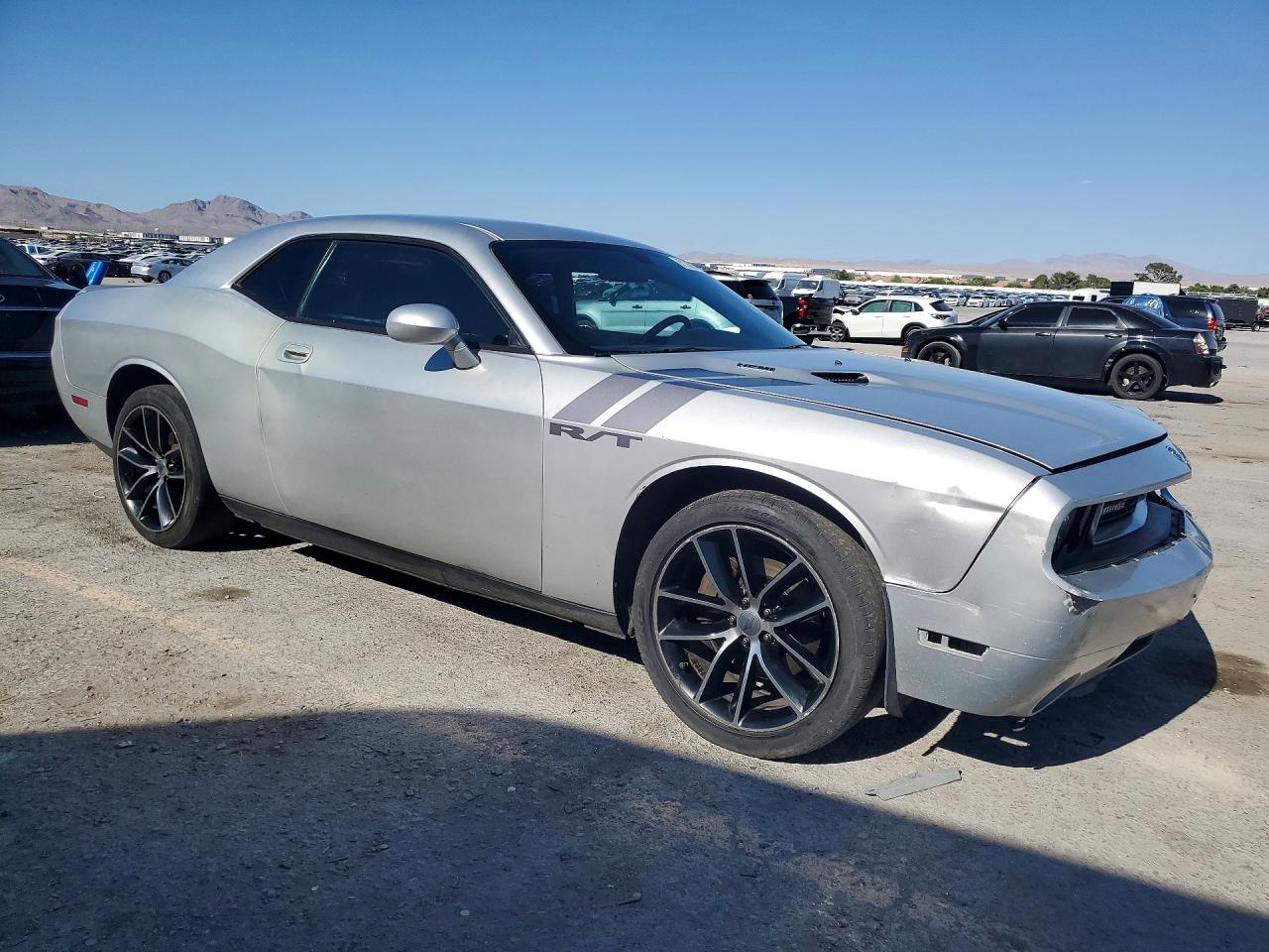 2010 Dodge Challenger R/t Silver vin: 2B3CJ5DT4AH313448