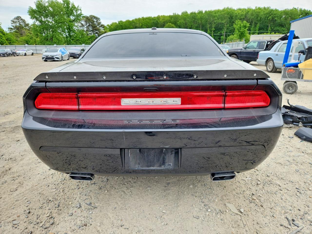 2011 Dodge Challenger R Black vin: 2B3CJ5DT4BH502229