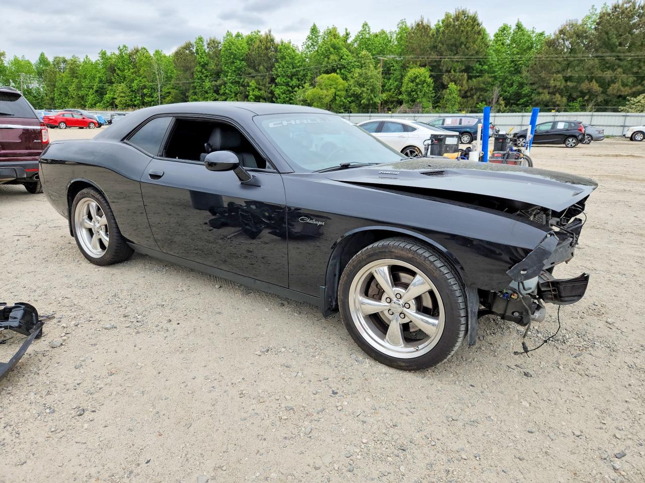 2011 Dodge Challenger R Black vin: 2B3CJ5DT4BH502229