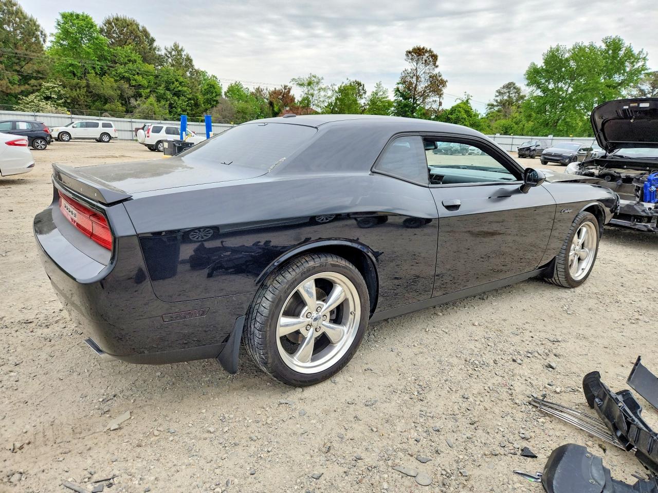 2011 Dodge Challenger R Black vin: 2B3CJ5DT4BH502229