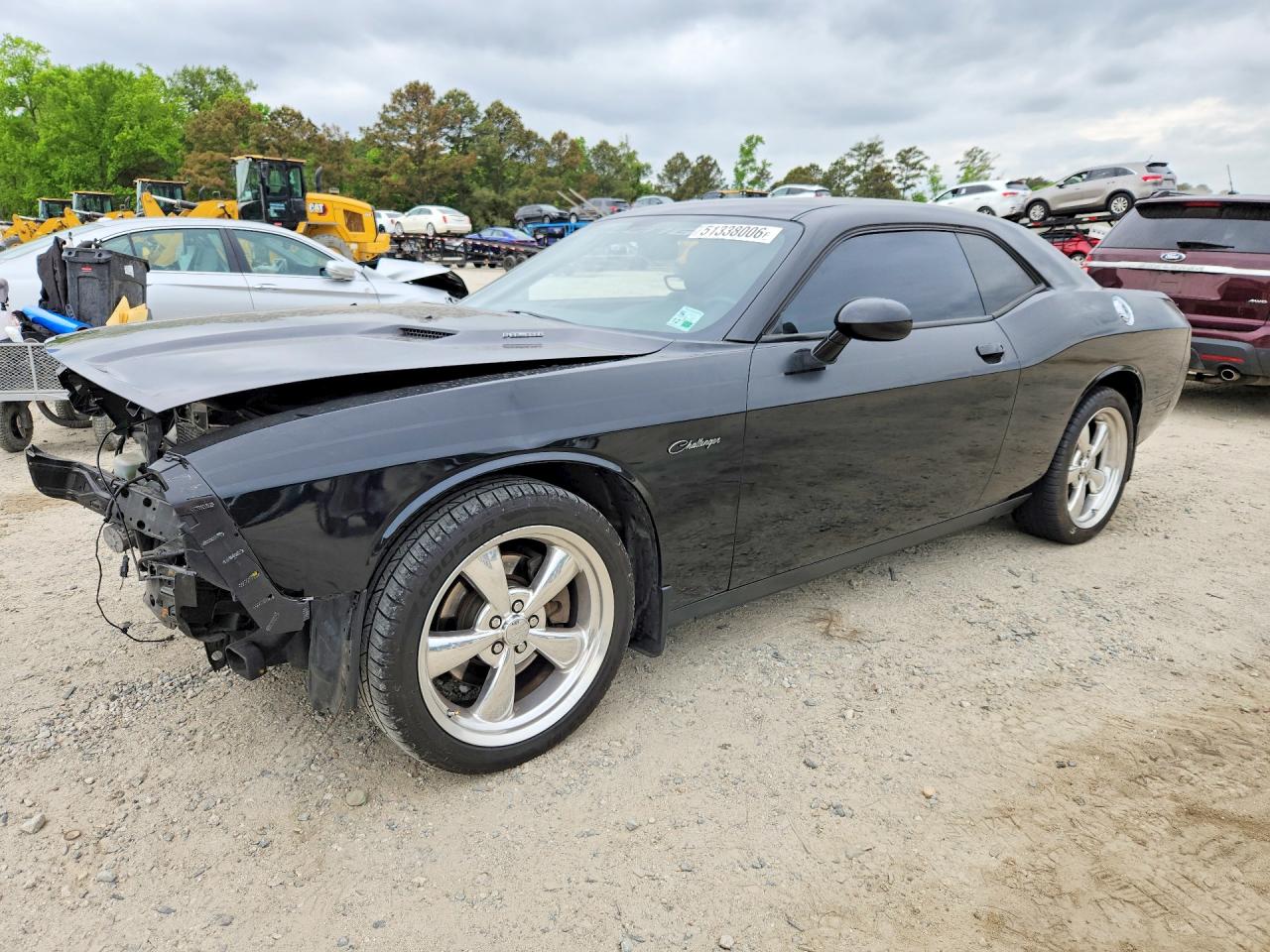2011 Dodge Challenger R Черный vin: 2B3CJ5DT4BH502229