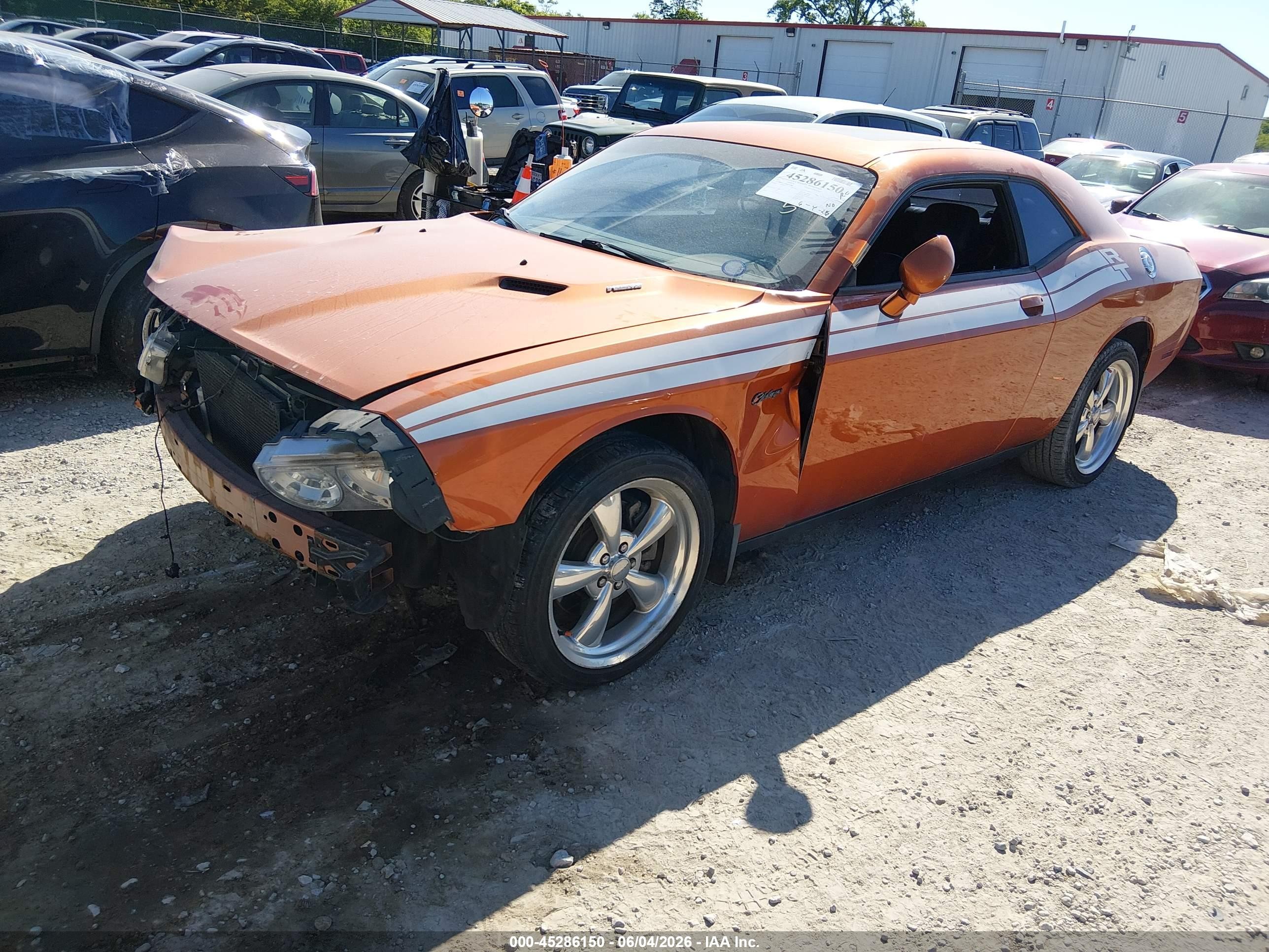 2011 Dodge Challenger R/t Orange vin: 2B3CJ5DT4BH569865