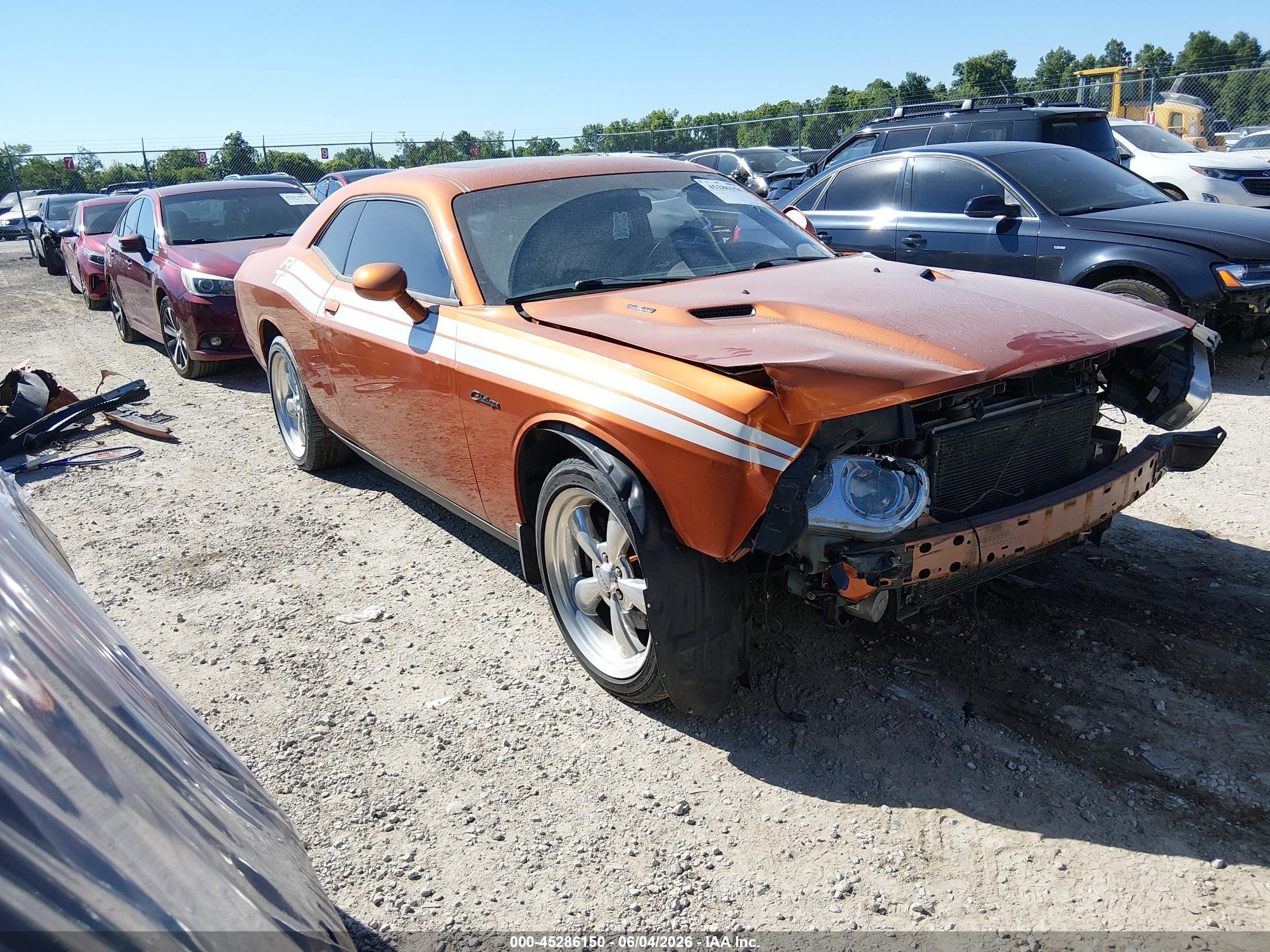 2011 Dodge Challenger R/t Orange vin: 2B3CJ5DT4BH569865