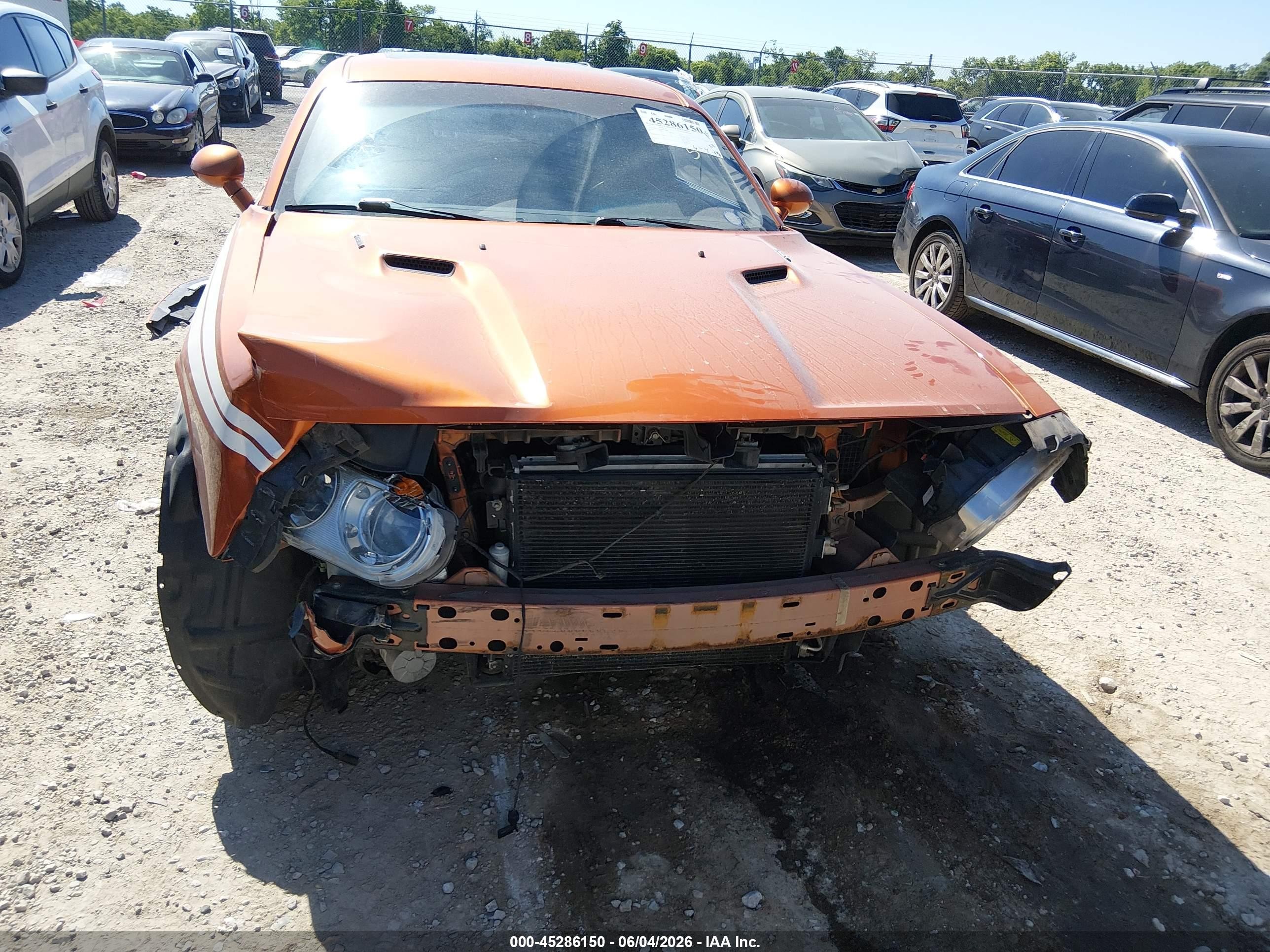 2011 Dodge Challenger R/t Orange vin: 2B3CJ5DT4BH569865
