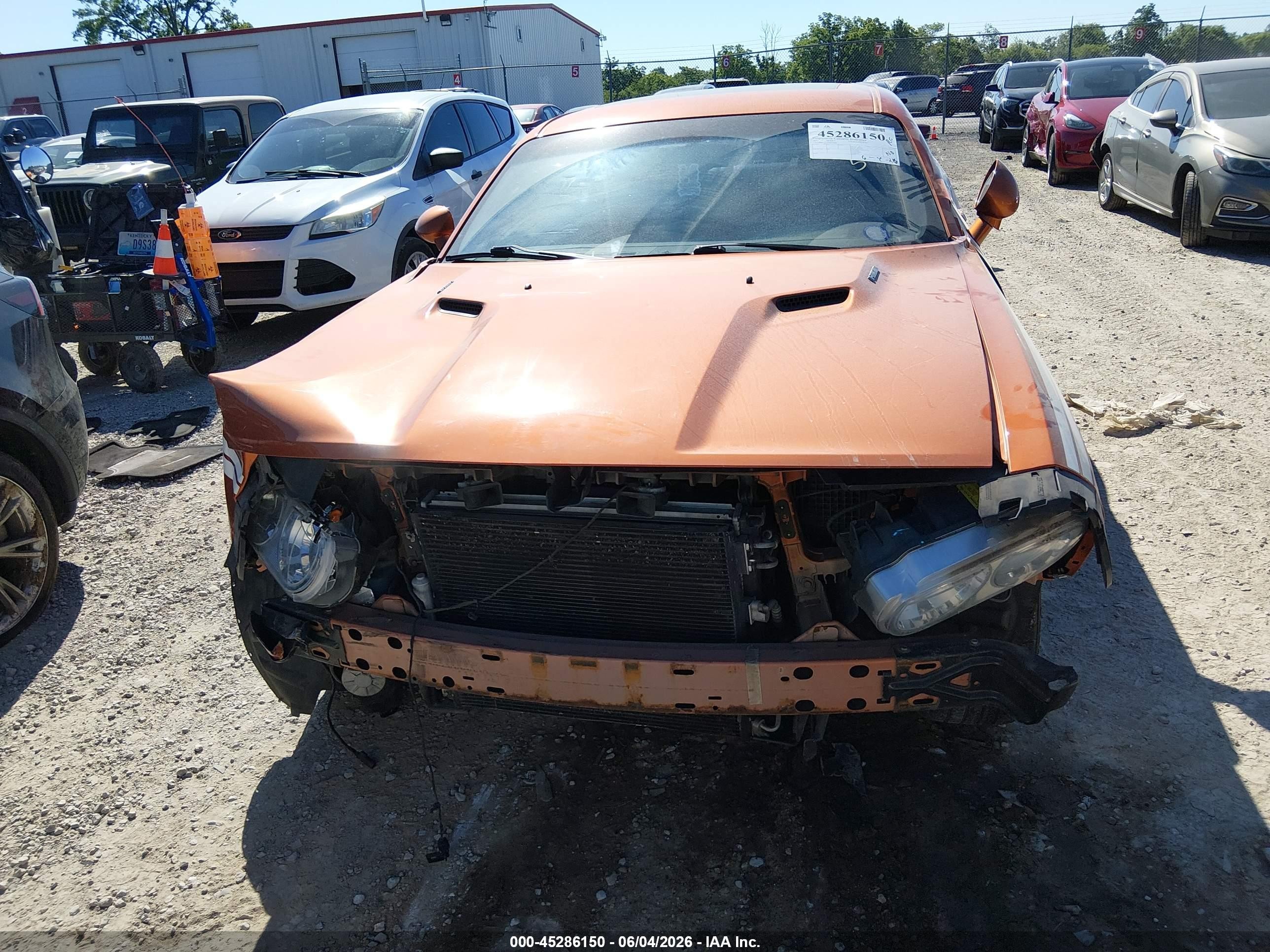 2011 Dodge Challenger R/t Orange vin: 2B3CJ5DT4BH569865