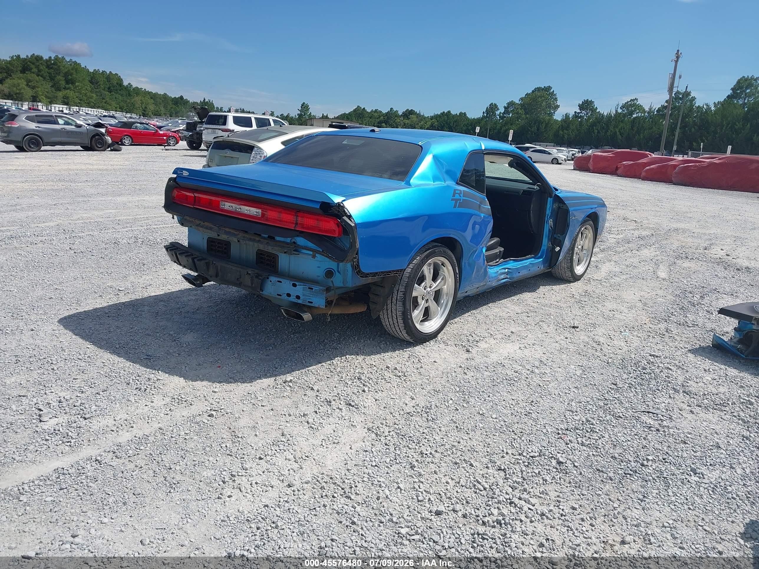 2010 Dodge Challenger R/t Blue vin: 2B3CJ5DT5AH131113
