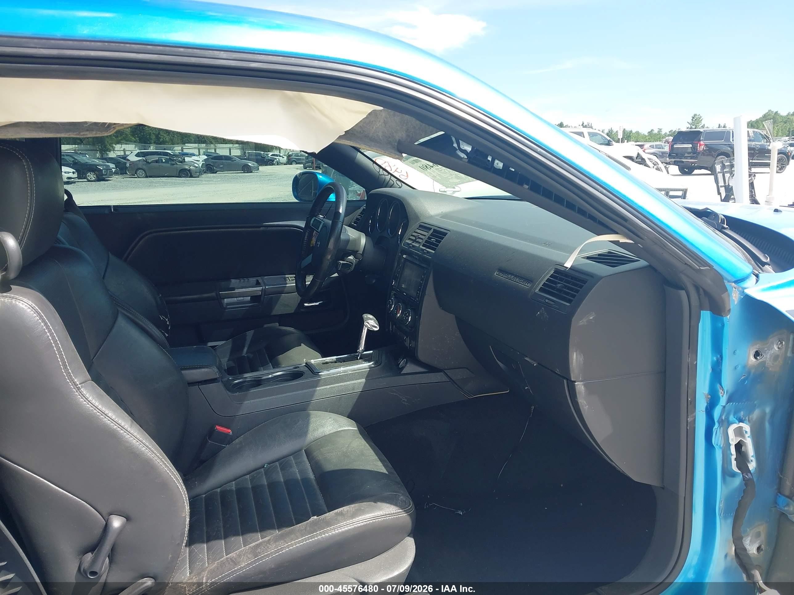 2010 Dodge Challenger R/t Blue vin: 2B3CJ5DT5AH131113