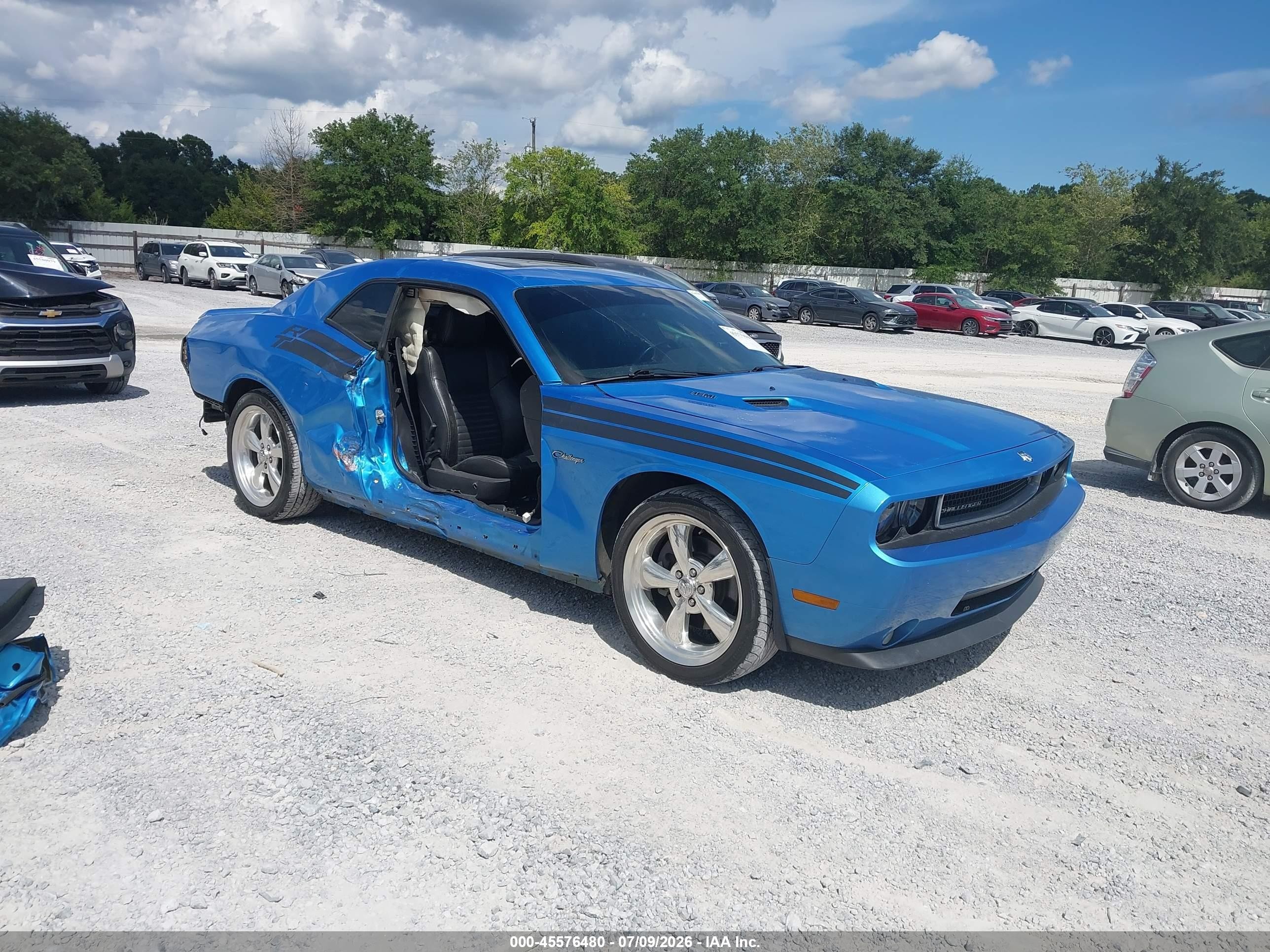2010 Dodge Challenger R/t Blue vin: 2B3CJ5DT5AH131113