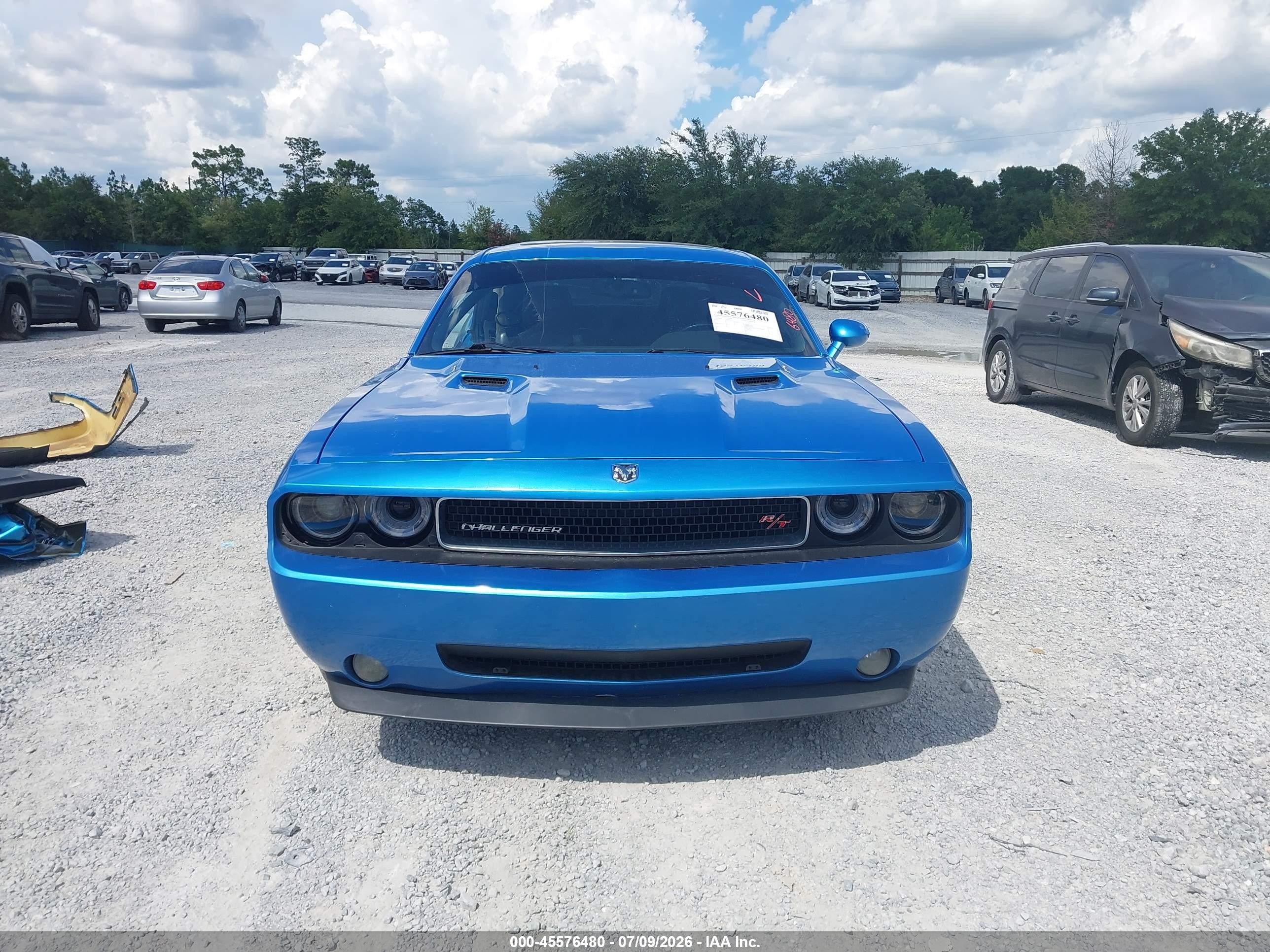 2010 Dodge Challenger R/t Blue vin: 2B3CJ5DT5AH131113