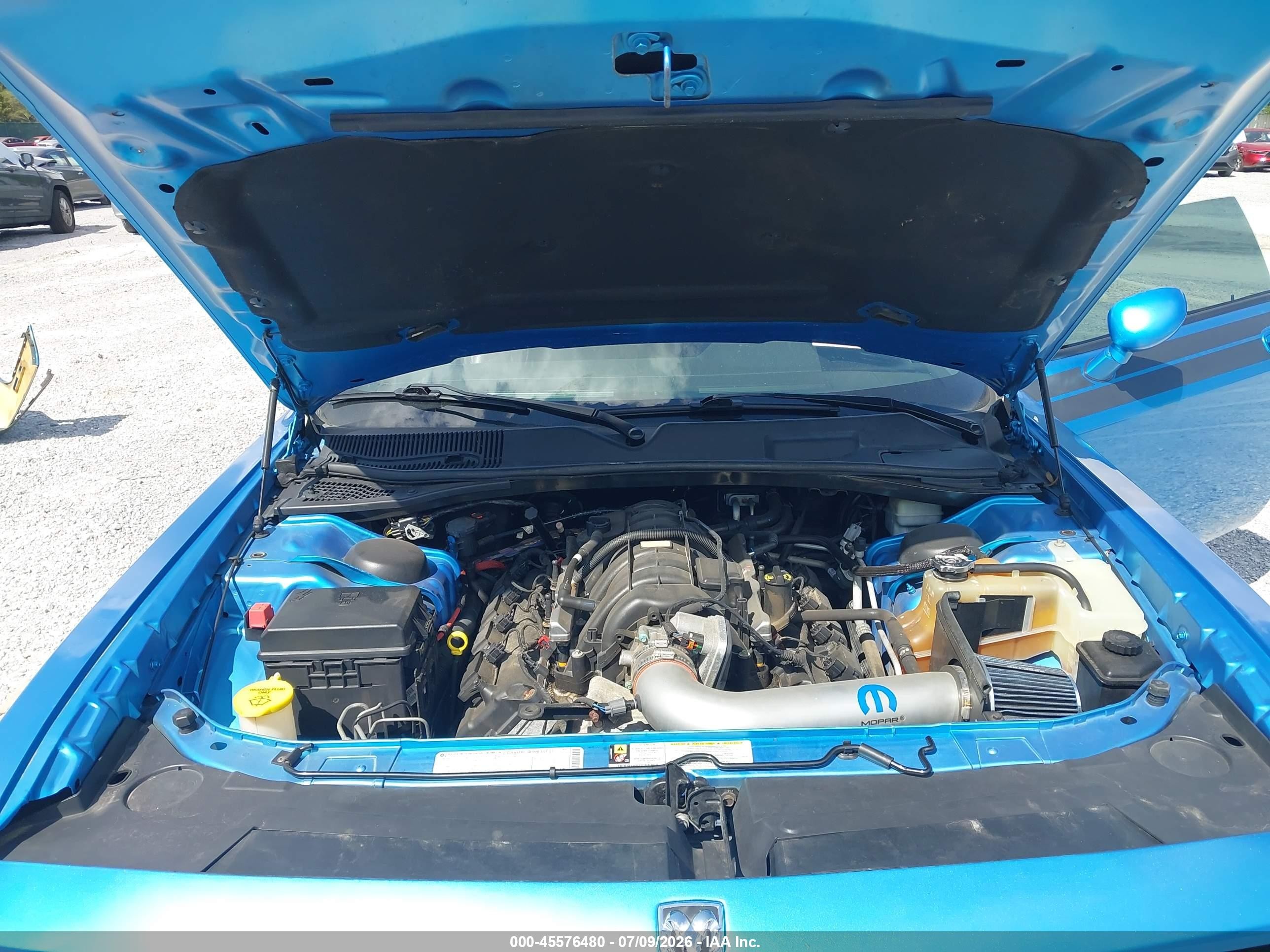 2010 Dodge Challenger R/t Blue vin: 2B3CJ5DT5AH131113