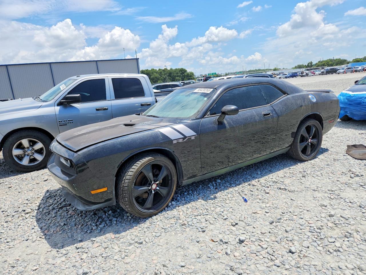 2010 Dodge Challenger R/t Black vin: 2B3CJ5DT5AH296725