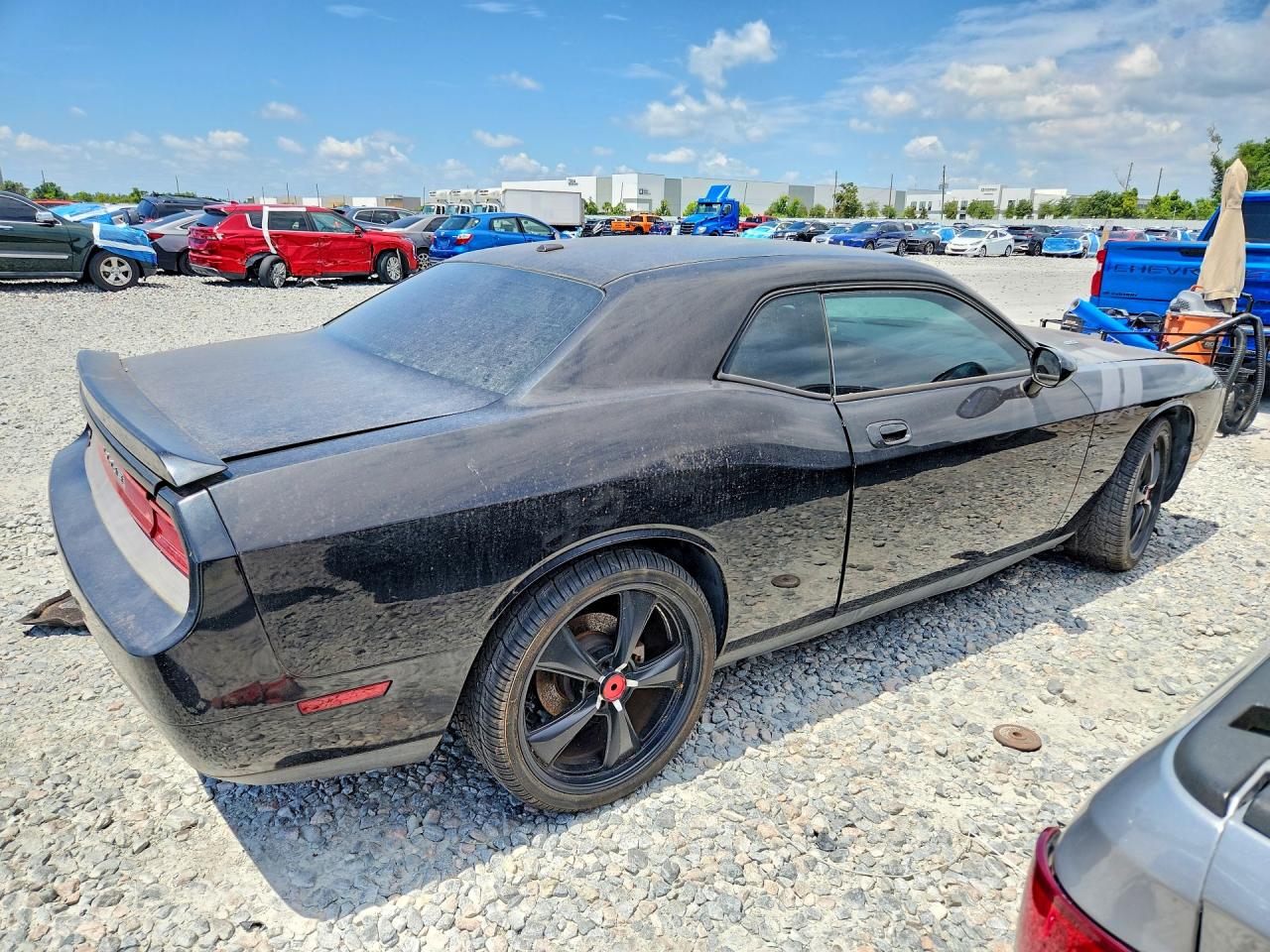 2010 Dodge Challenger R/t Black vin: 2B3CJ5DT5AH296725