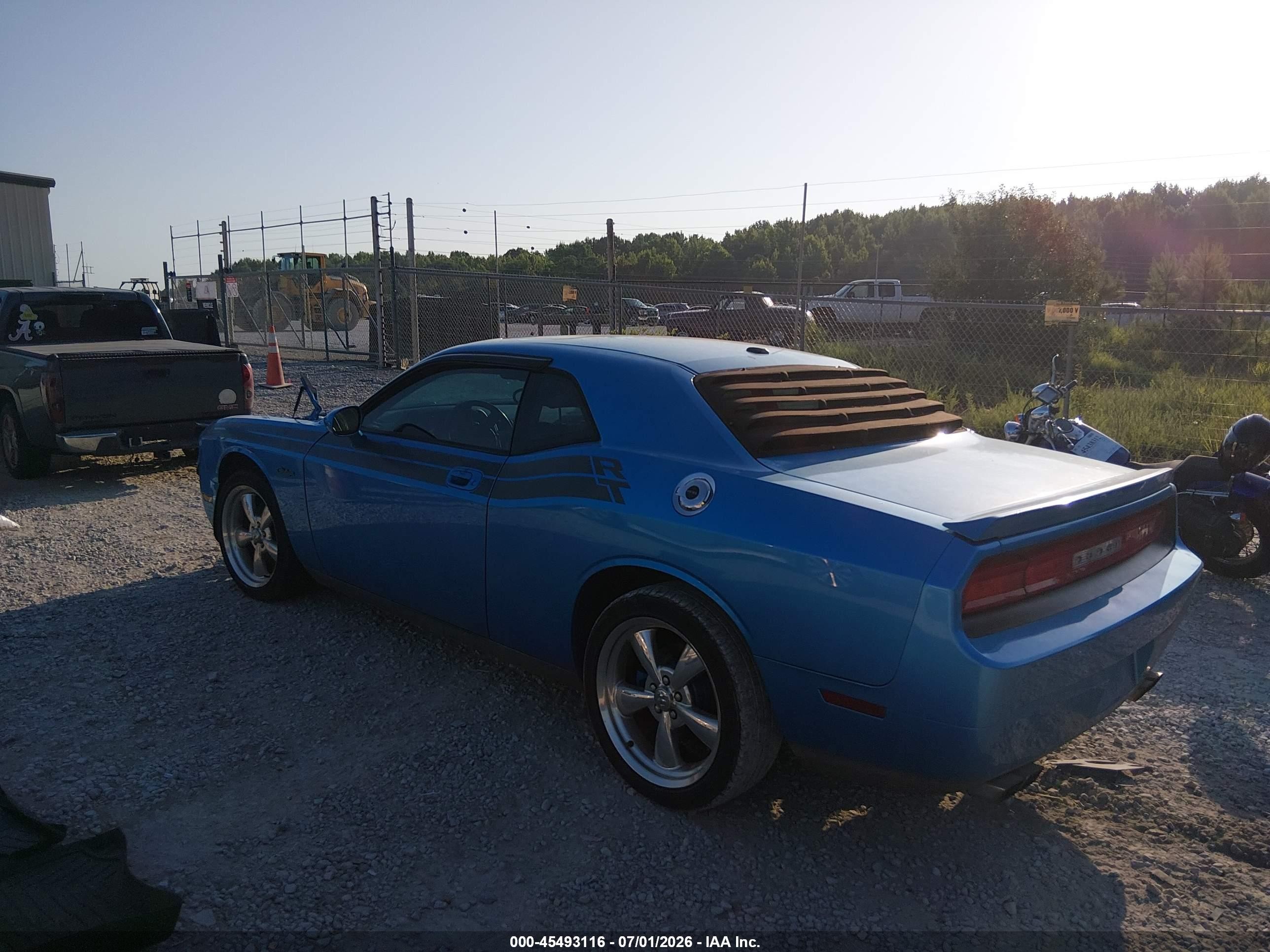 2010 Dodge Challenger R/t Blue vin: 2B3CJ5DT6AH130505