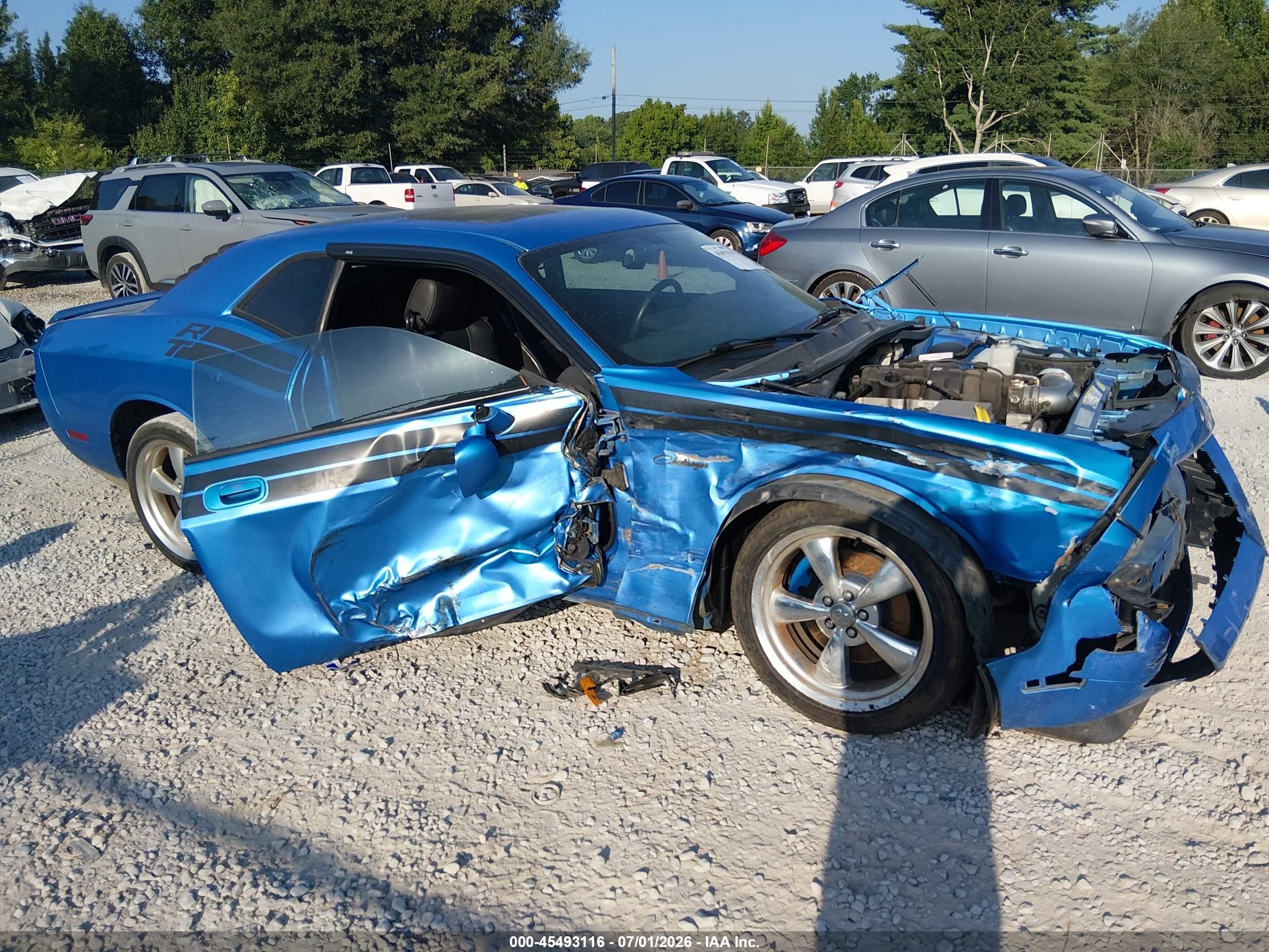 2010 Dodge Challenger R/t Blue vin: 2B3CJ5DT6AH130505