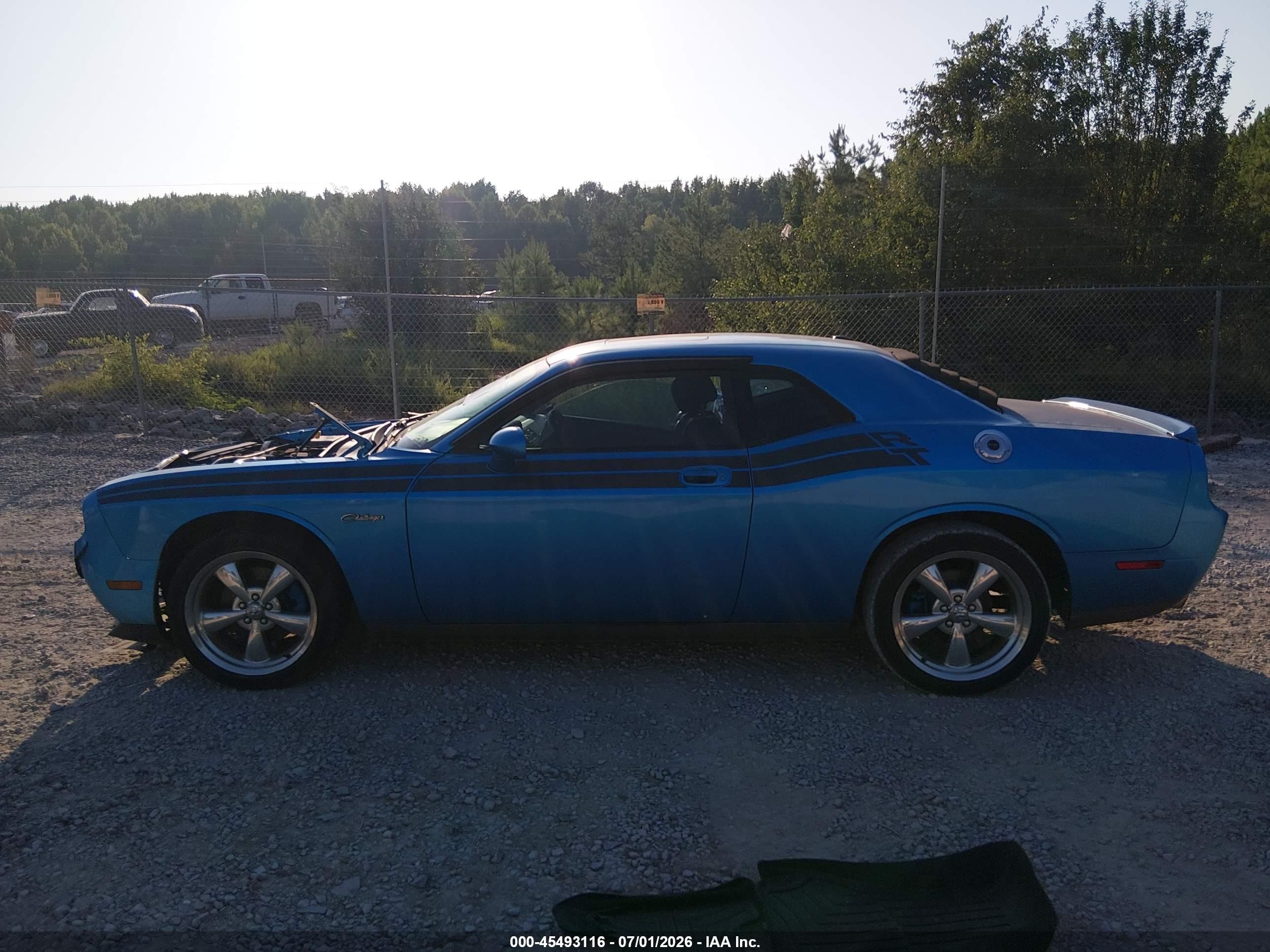 2010 Dodge Challenger R/t Blue vin: 2B3CJ5DT6AH130505