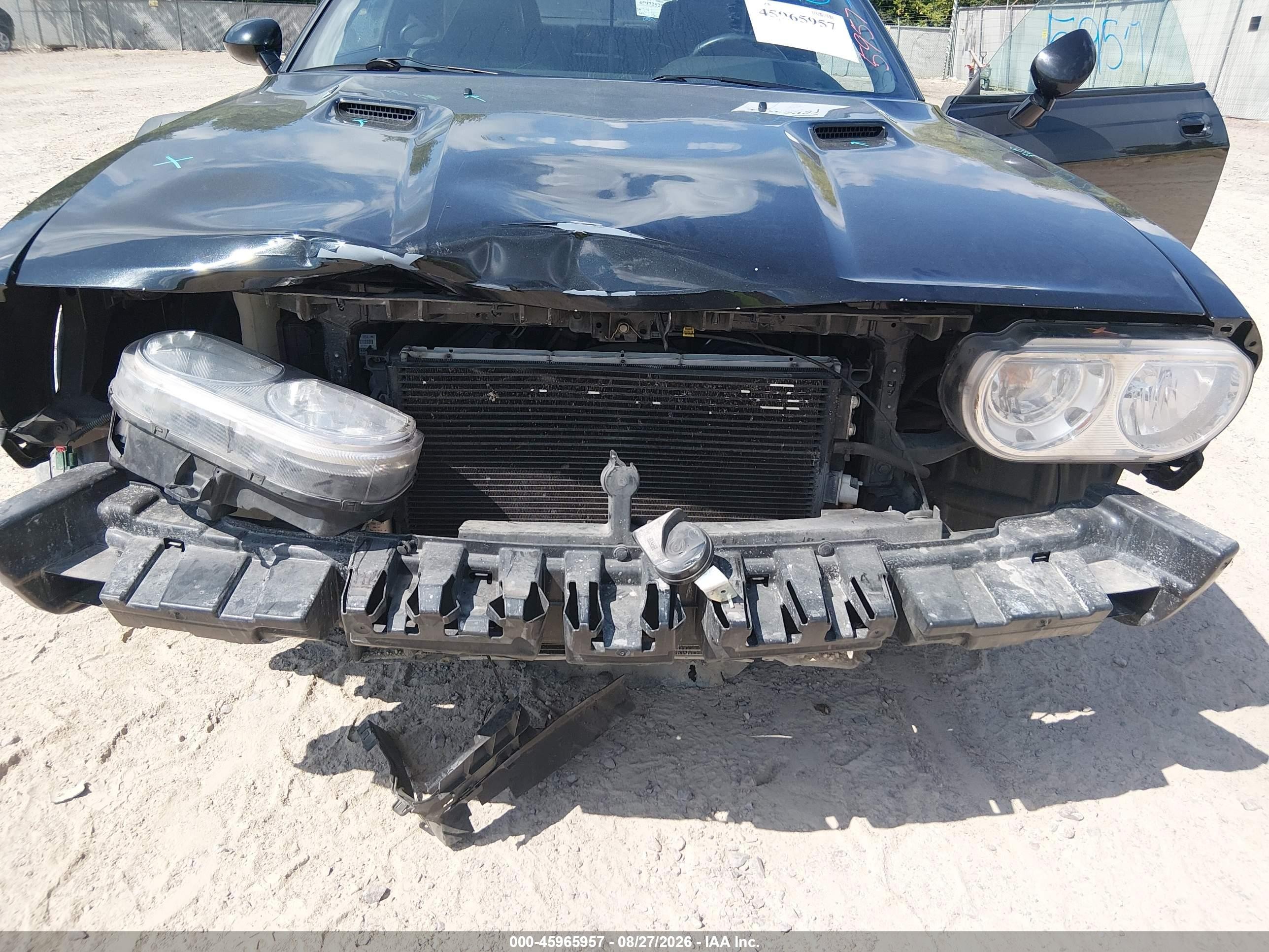 2010 Dodge Challenger R/t Black vin: 2B3CJ5DT6AH234850