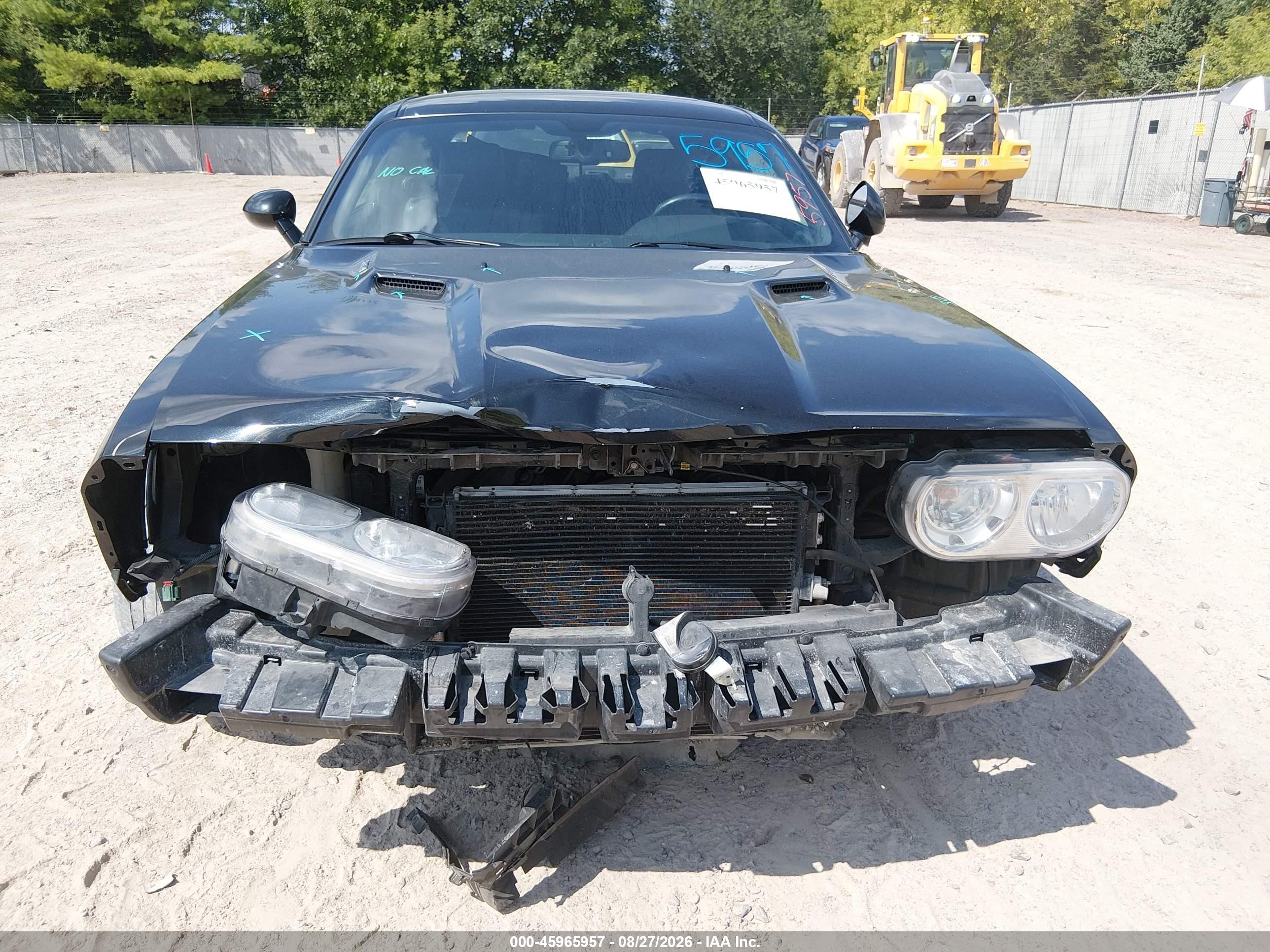 2010 Dodge Challenger R/t Black vin: 2B3CJ5DT6AH234850