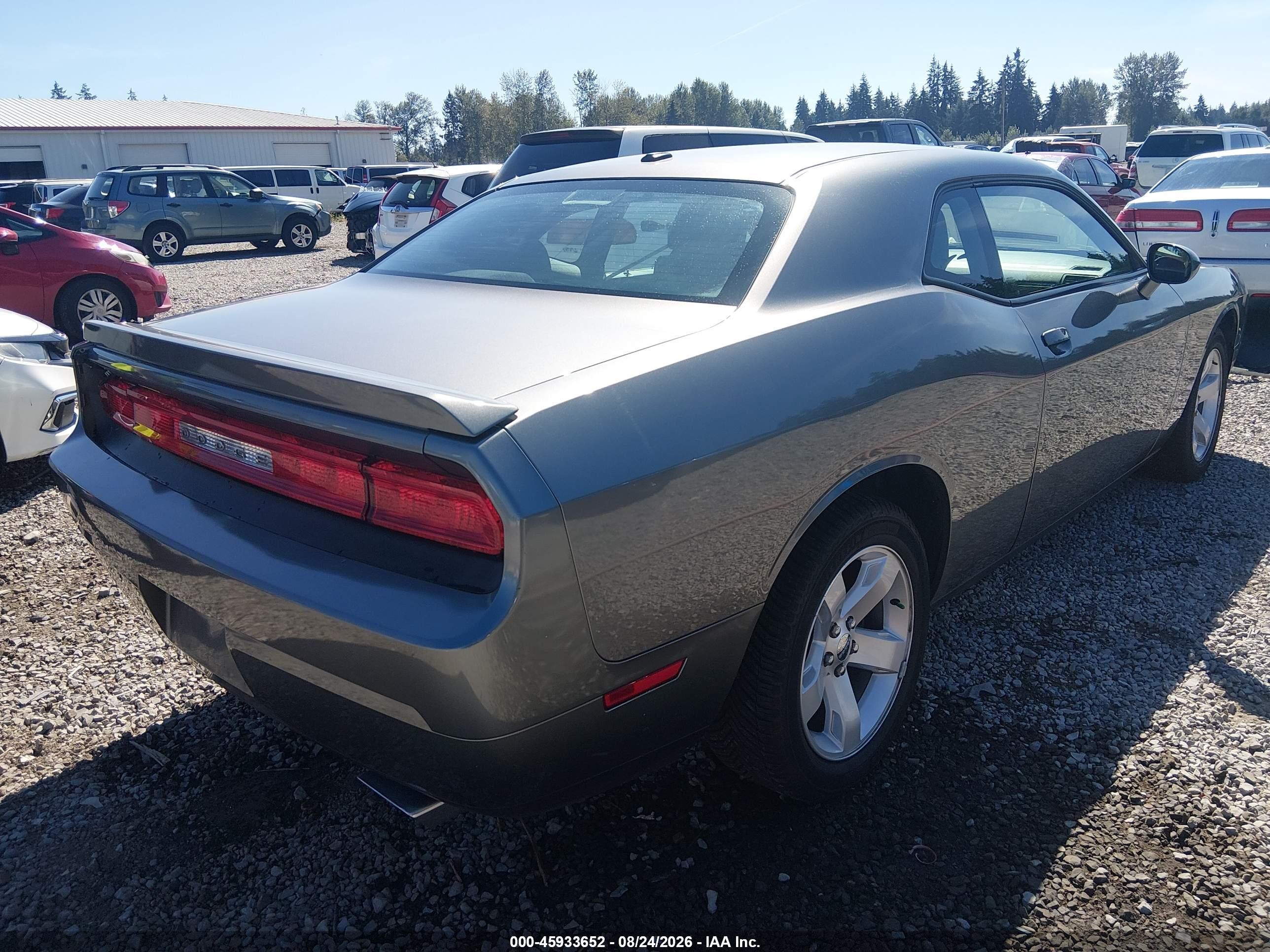 2011 Dodge Challenger R/t Серый vin: 2B3CJ5DT6BH578454