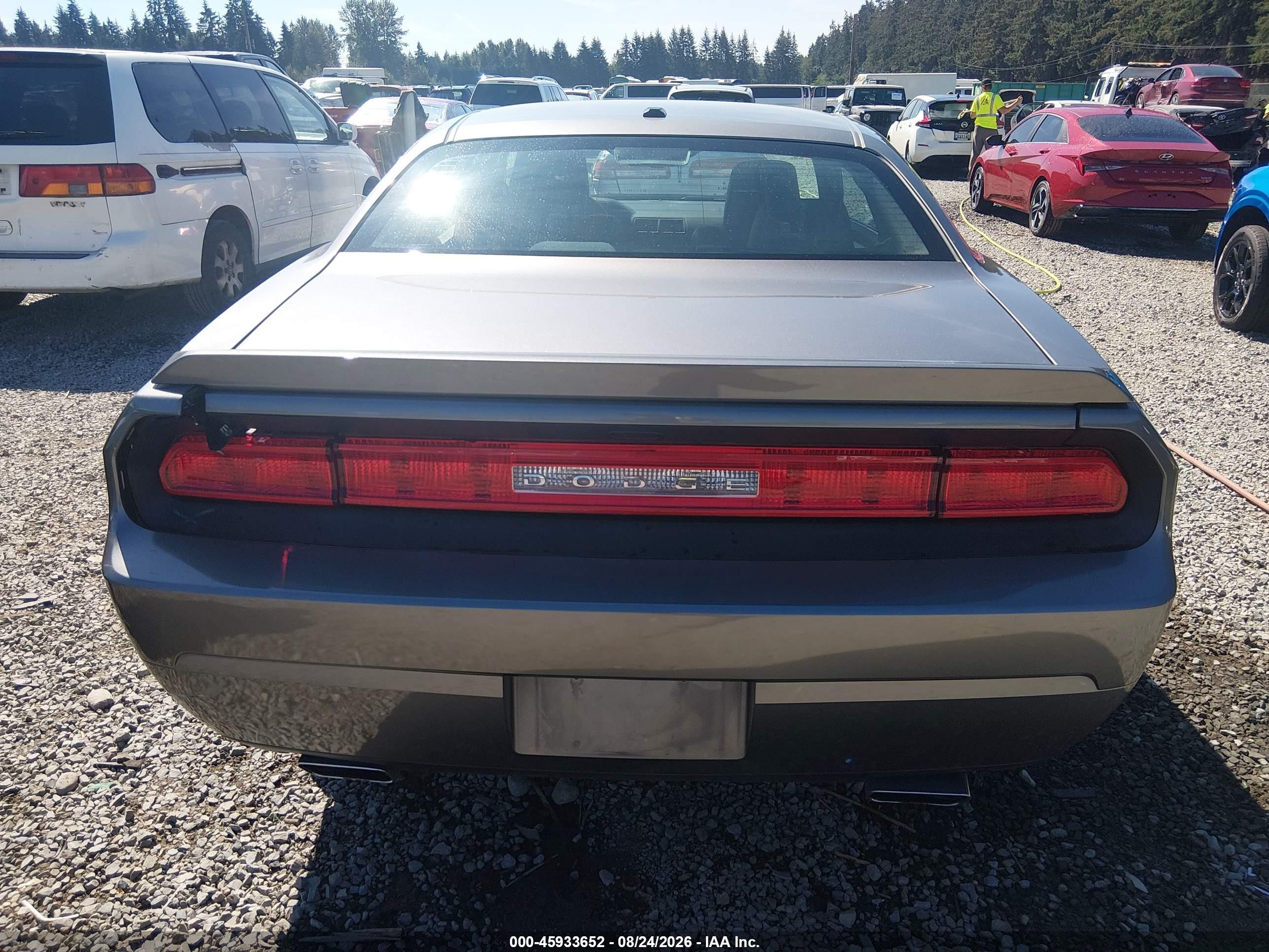 2011 Dodge Challenger R/t Серый vin: 2B3CJ5DT6BH578454