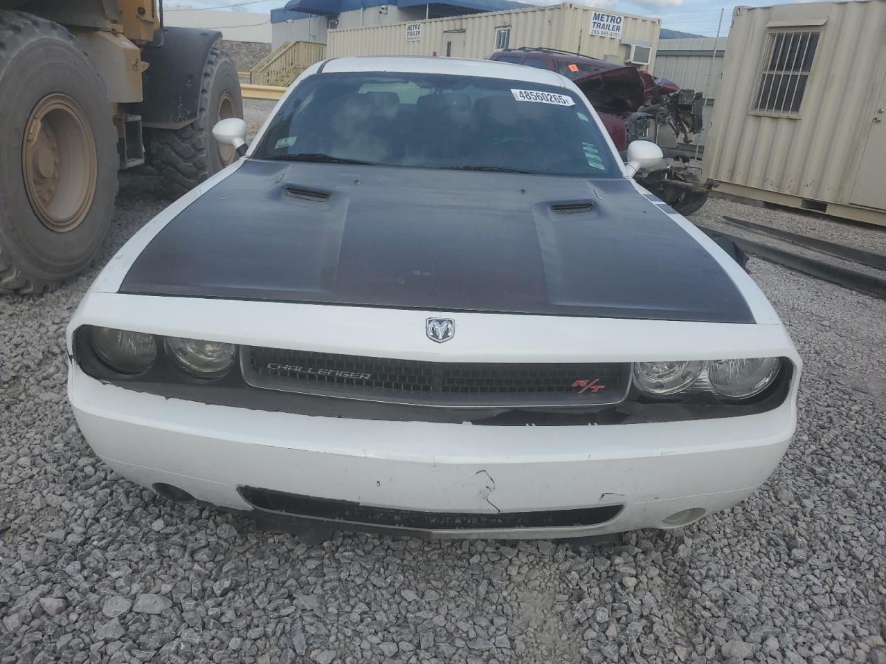 2010 Dodge Challenger R/t White vin: 2B3CJ5DT7AH296838