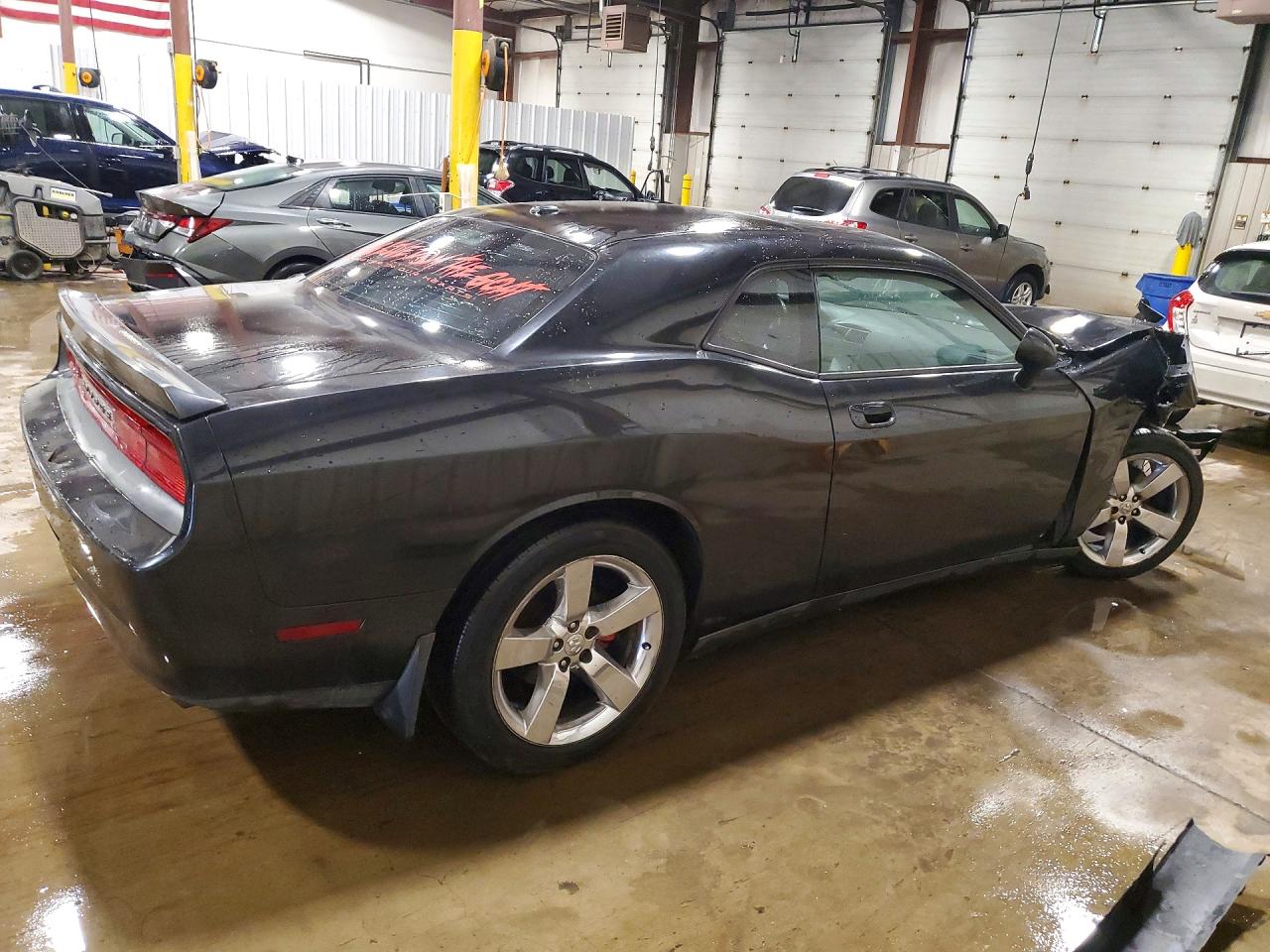 2010 Dodge Challenger R/t Black vin: 2B3CJ5DT7AH322631