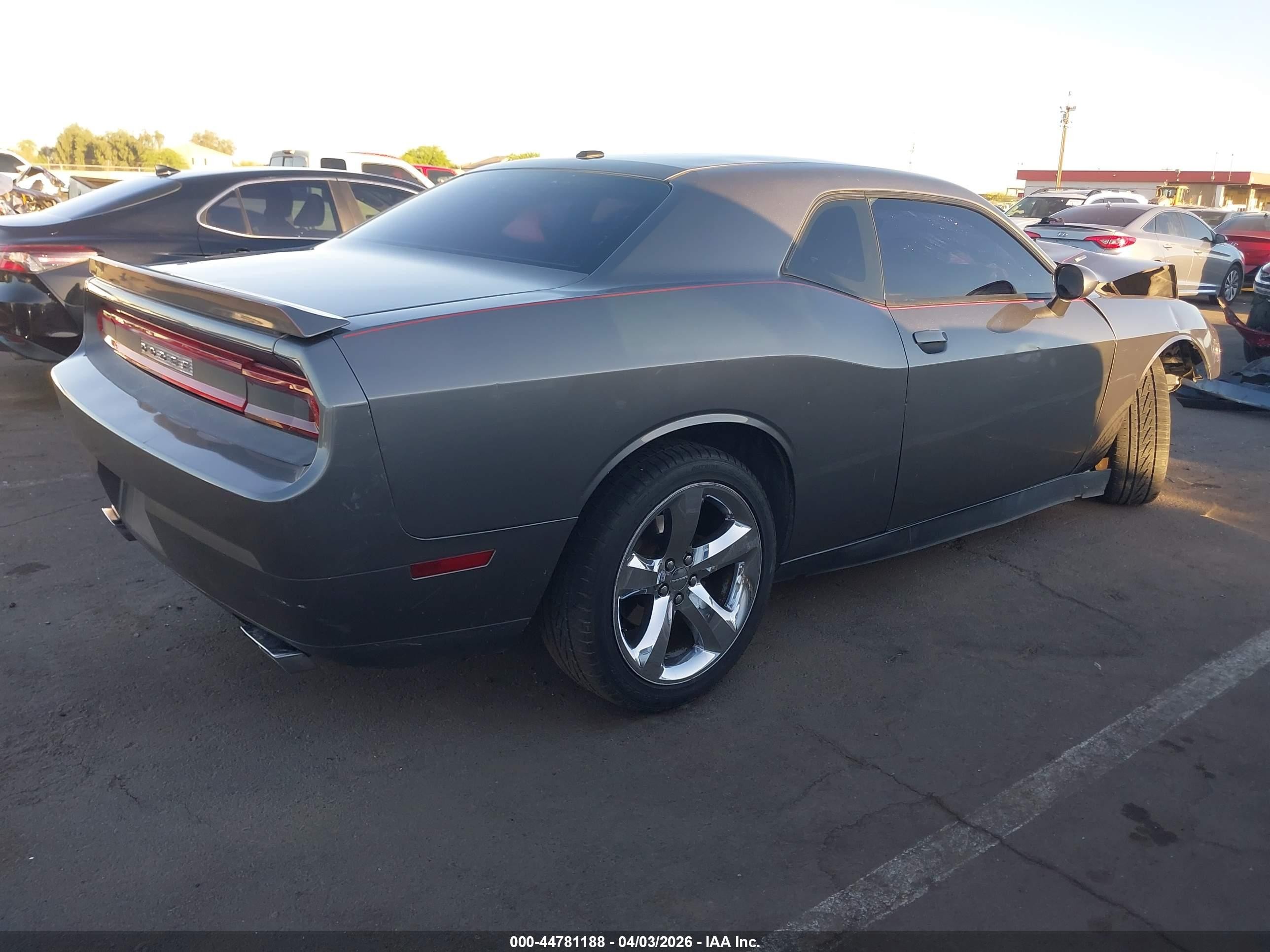 2011 Dodge Challenger R/t Gray vin: 2B3CJ5DT7BH512950
