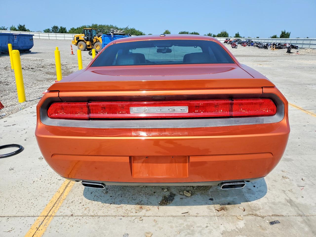 2011 Dodge Challenger R/t Orange vin: 2B3CJ5DT7BH551117