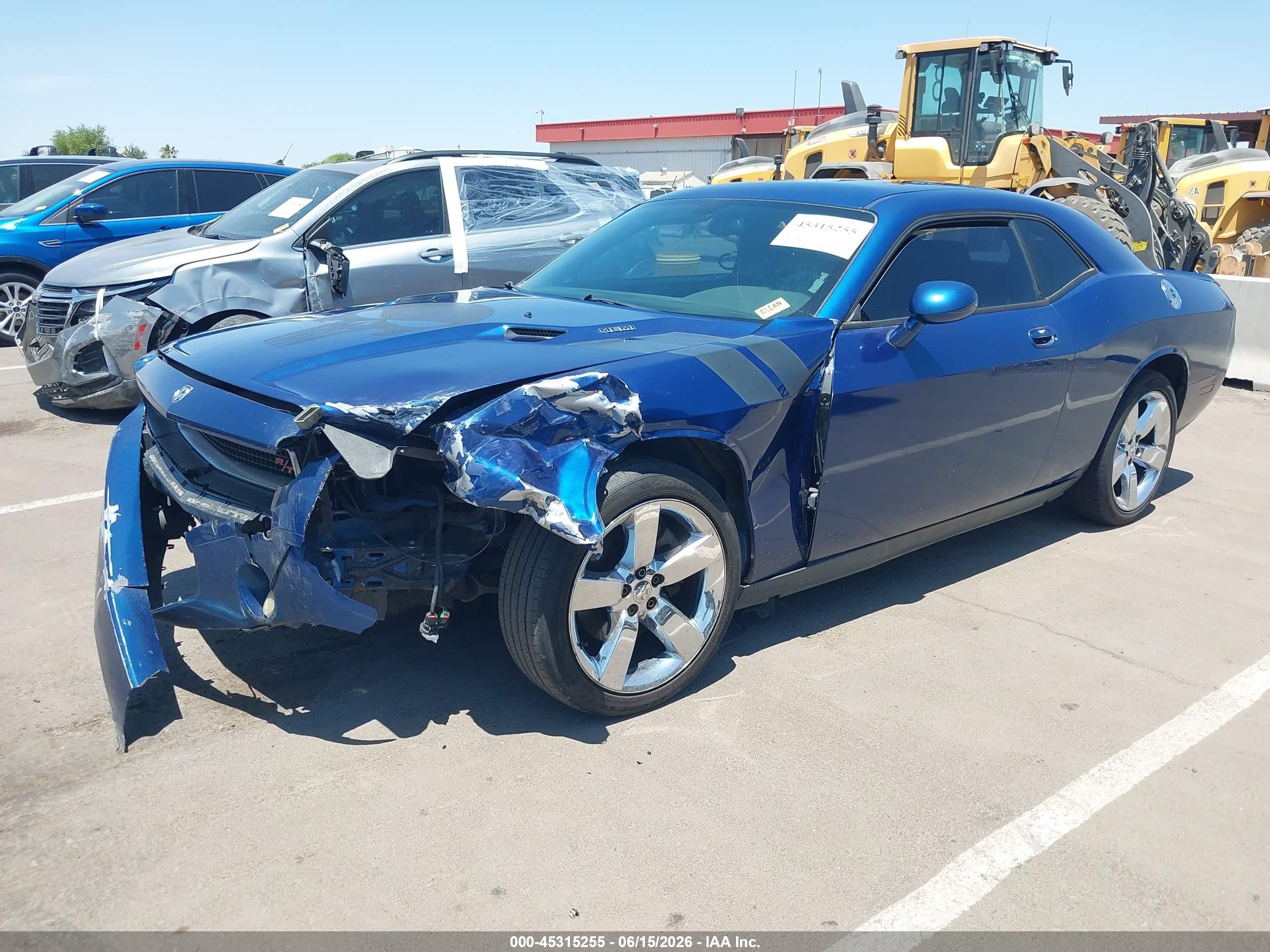 2010 Dodge Challenger R/t Blue vin: 2B3CJ5DT8AH136970