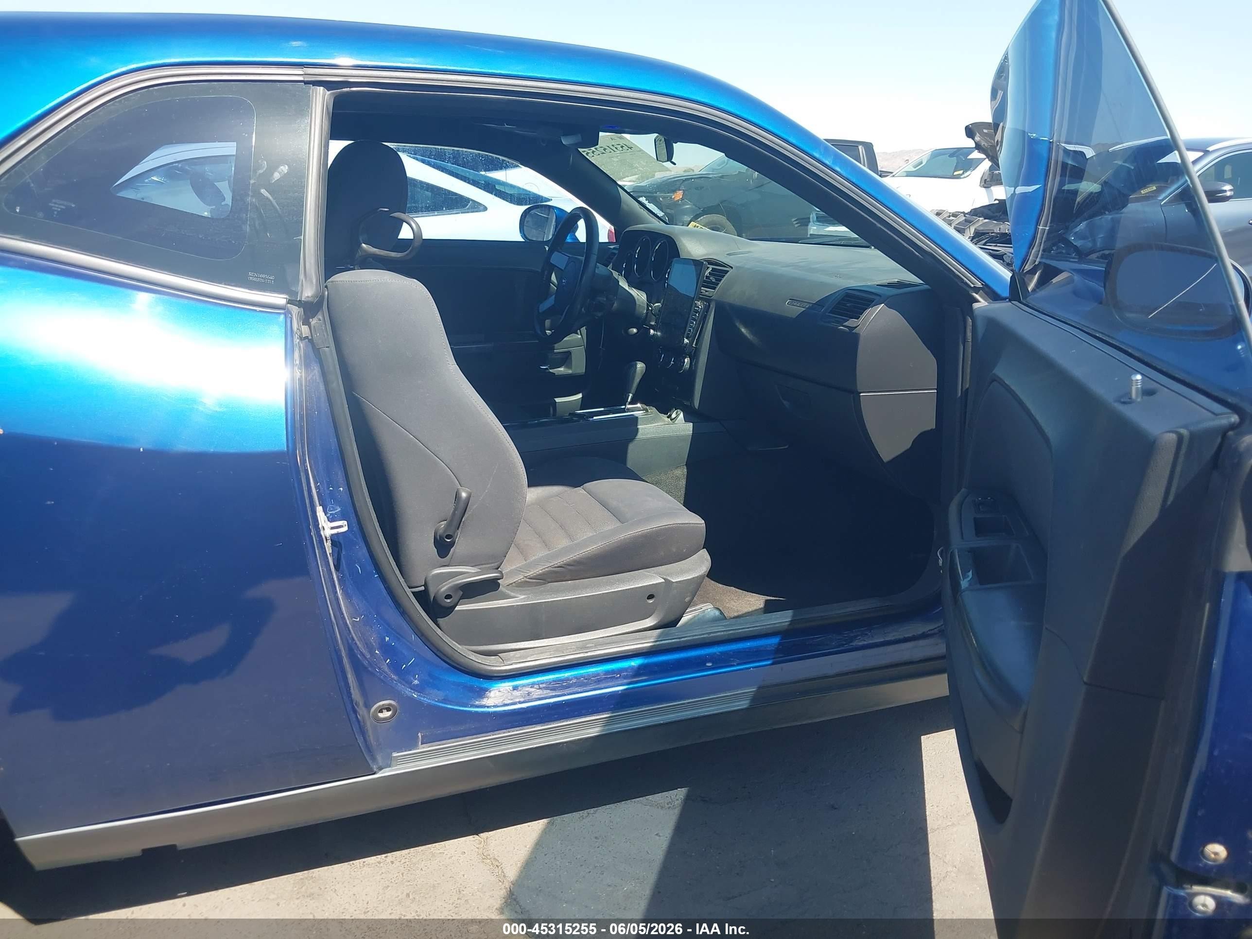 2010 Dodge Challenger R/t Blue vin: 2B3CJ5DT8AH136970