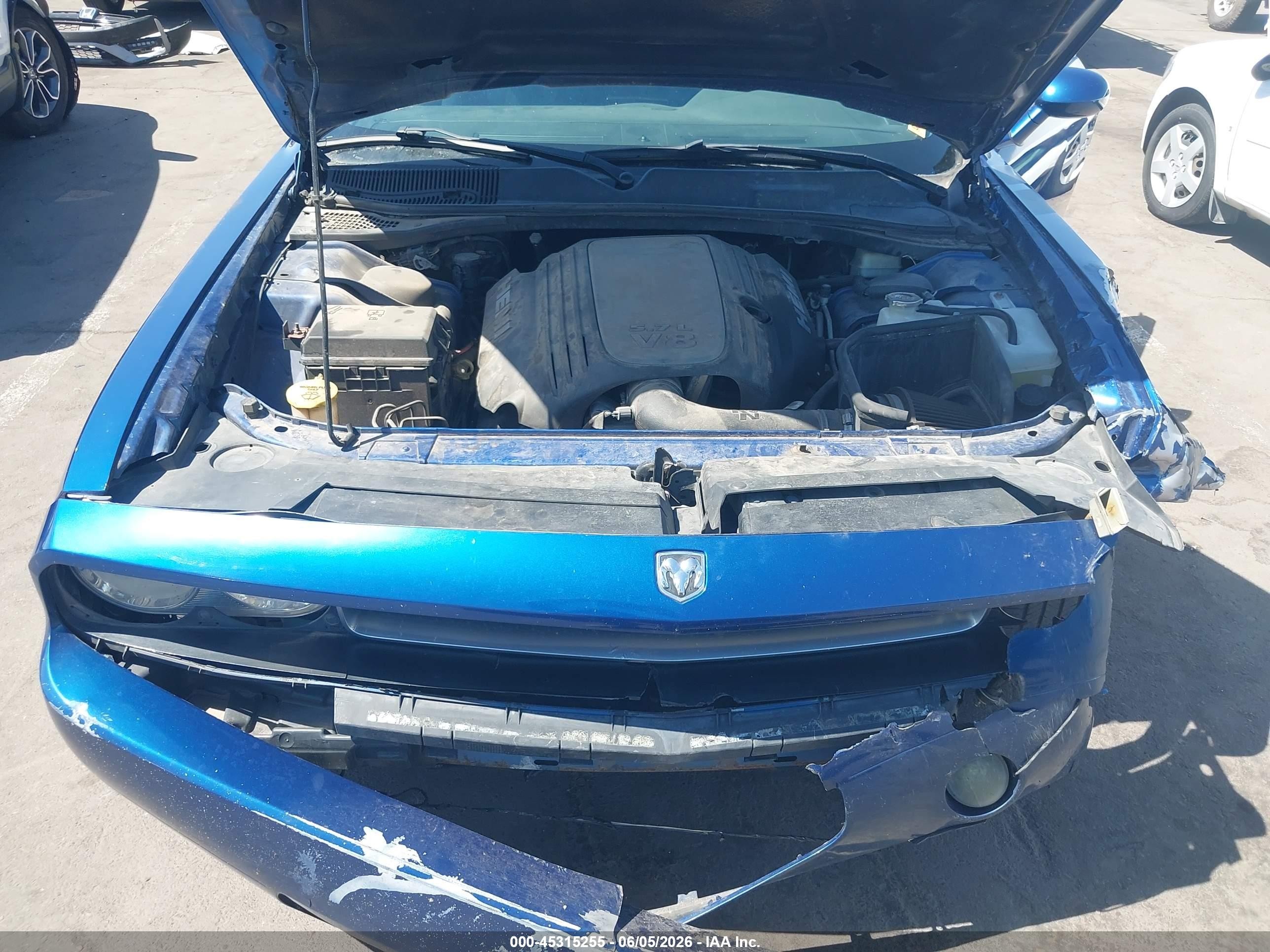 2010 Dodge Challenger R/t Blue vin: 2B3CJ5DT8AH136970