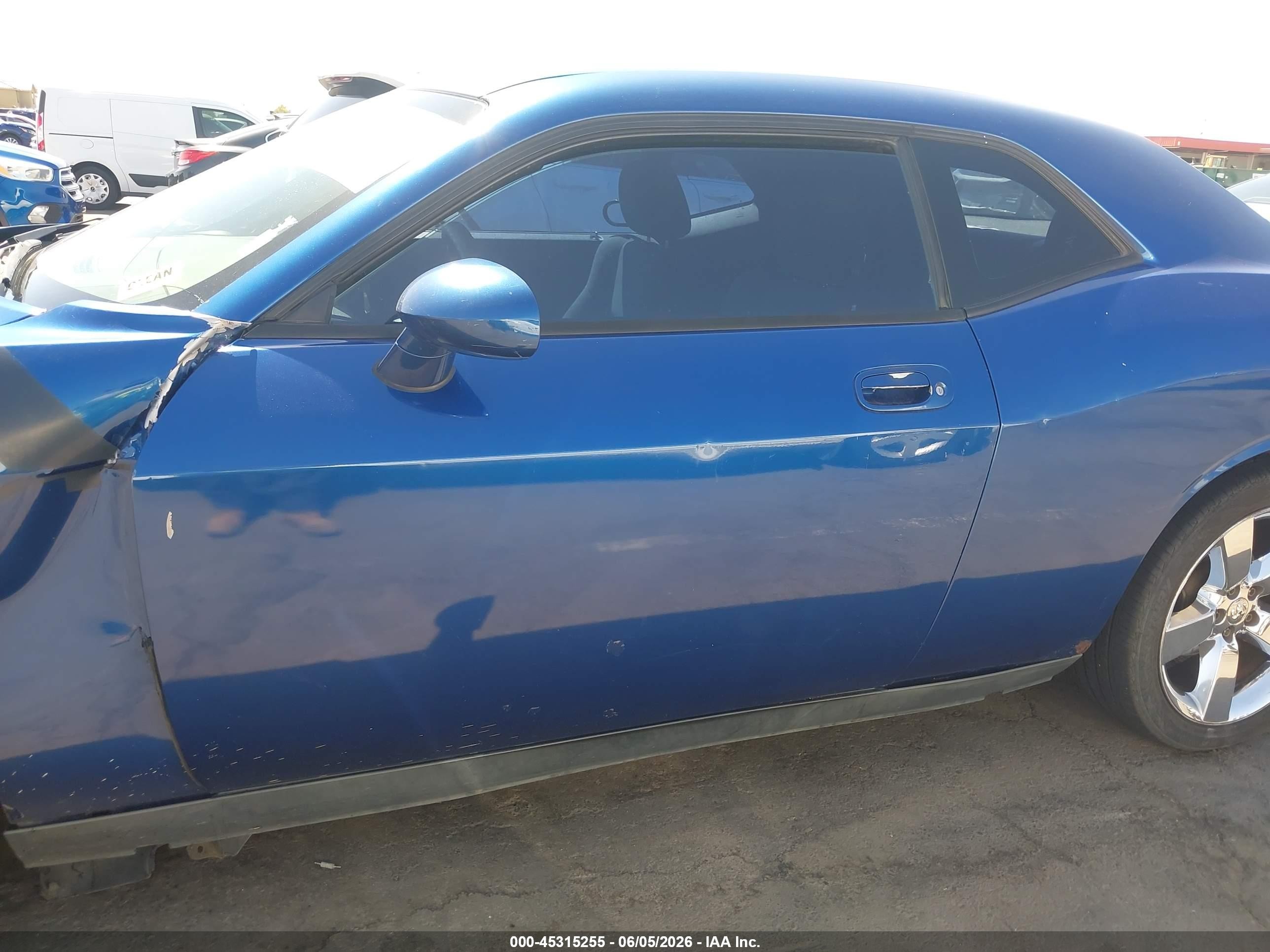 2010 Dodge Challenger R/t Blue vin: 2B3CJ5DT8AH136970