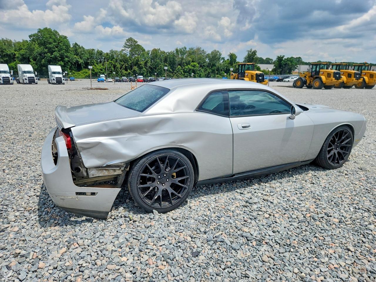 2010 Dodge Challenger R/t Silver vin: 2B3CJ5DT8AH277778