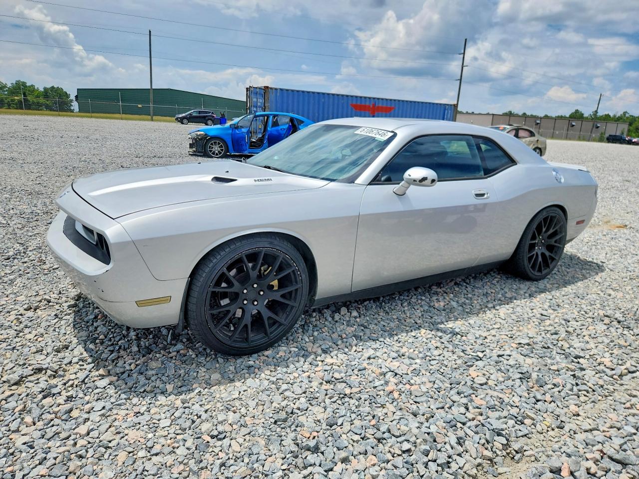 2010 Dodge Challenger R/t Silver vin: 2B3CJ5DT8AH277778