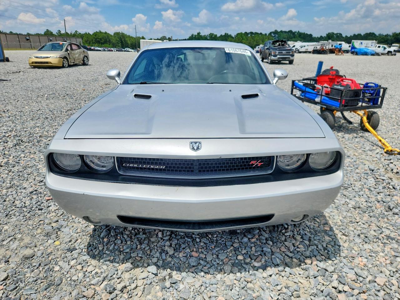 2010 Dodge Challenger R/t Silver vin: 2B3CJ5DT8AH277778