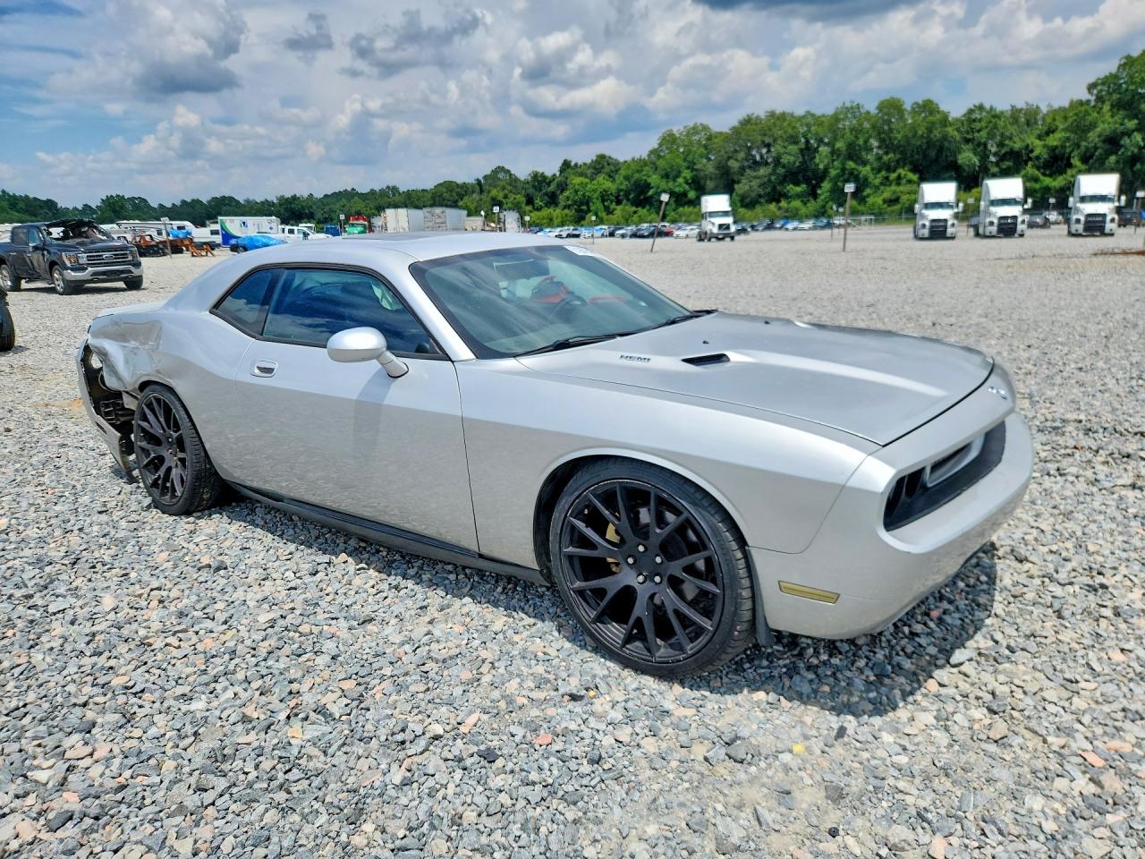 2010 Dodge Challenger R/t Silver vin: 2B3CJ5DT8AH277778